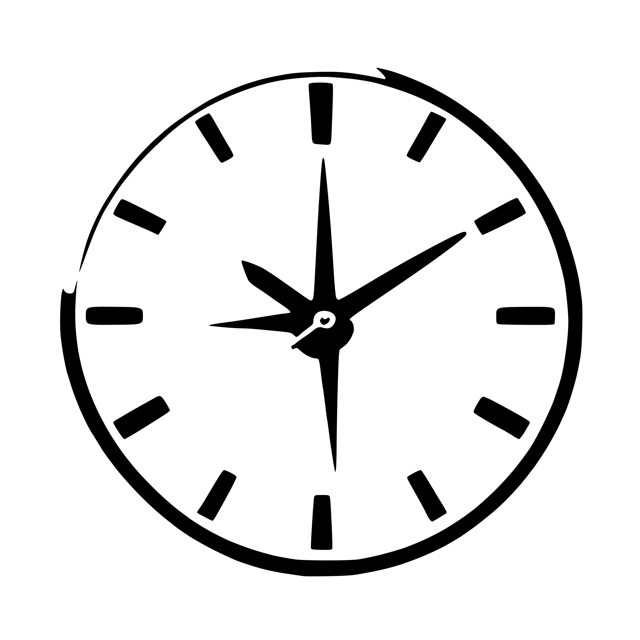 AI-generated SVG of 'clock face'