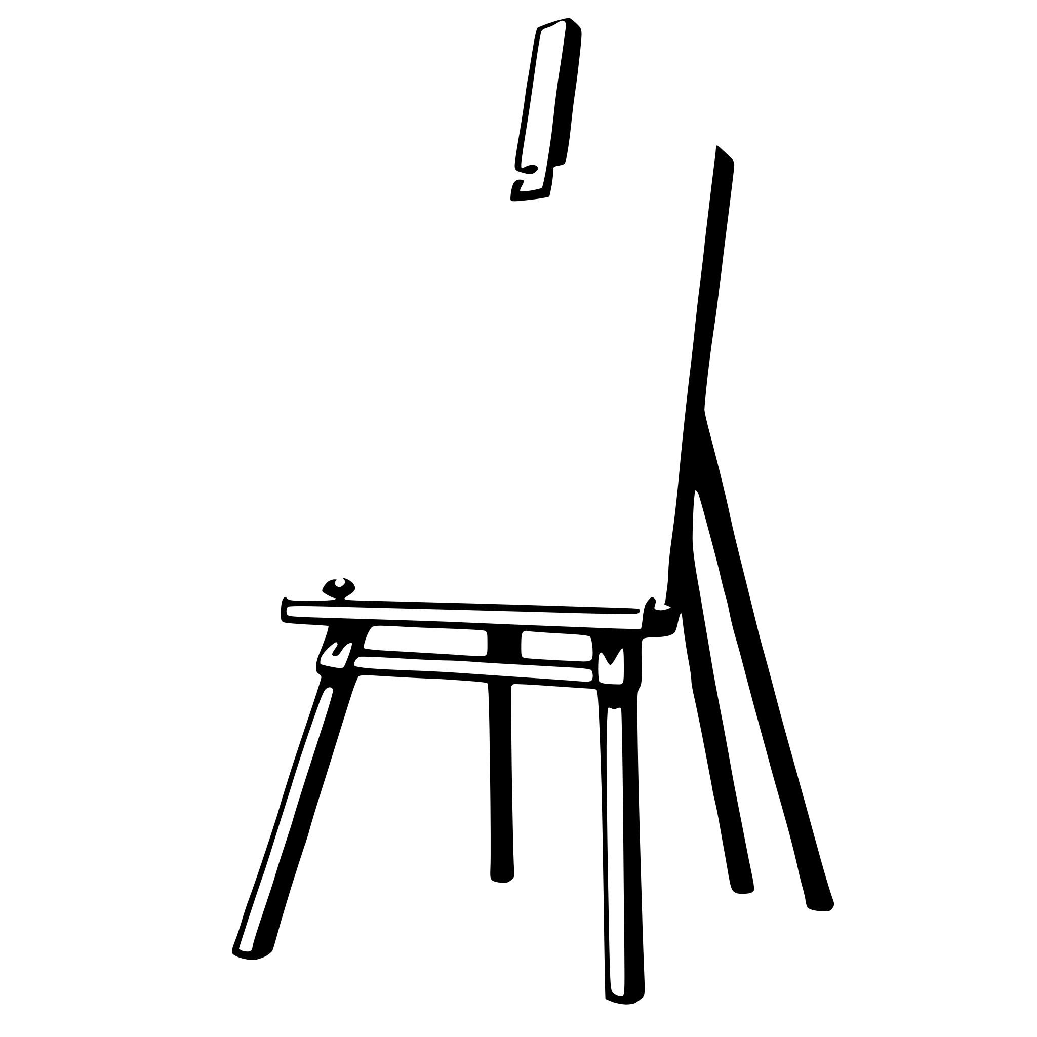 AI-generated SVG of 'easel'