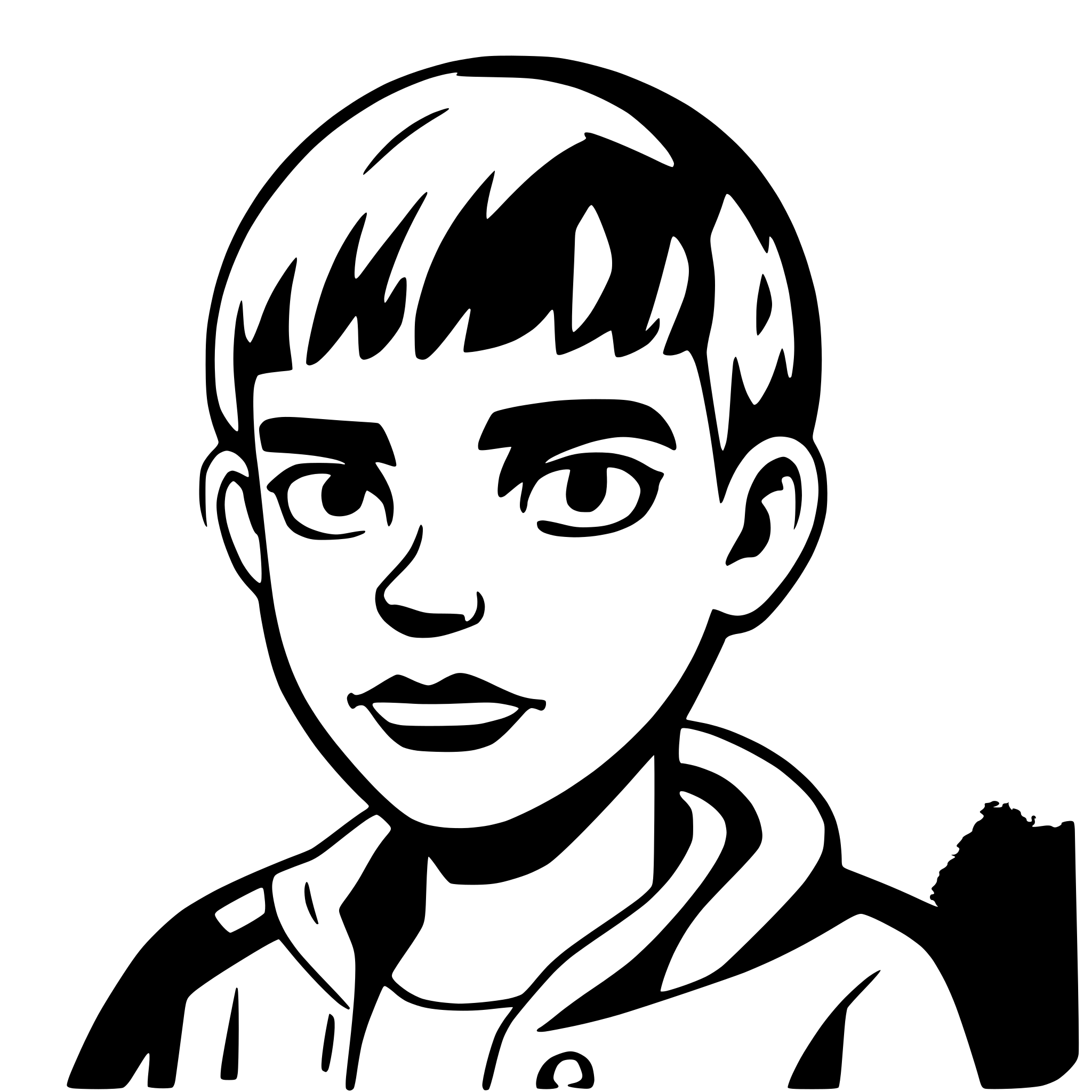 AI-generated SVG of 'a guy alone with an sad expression'