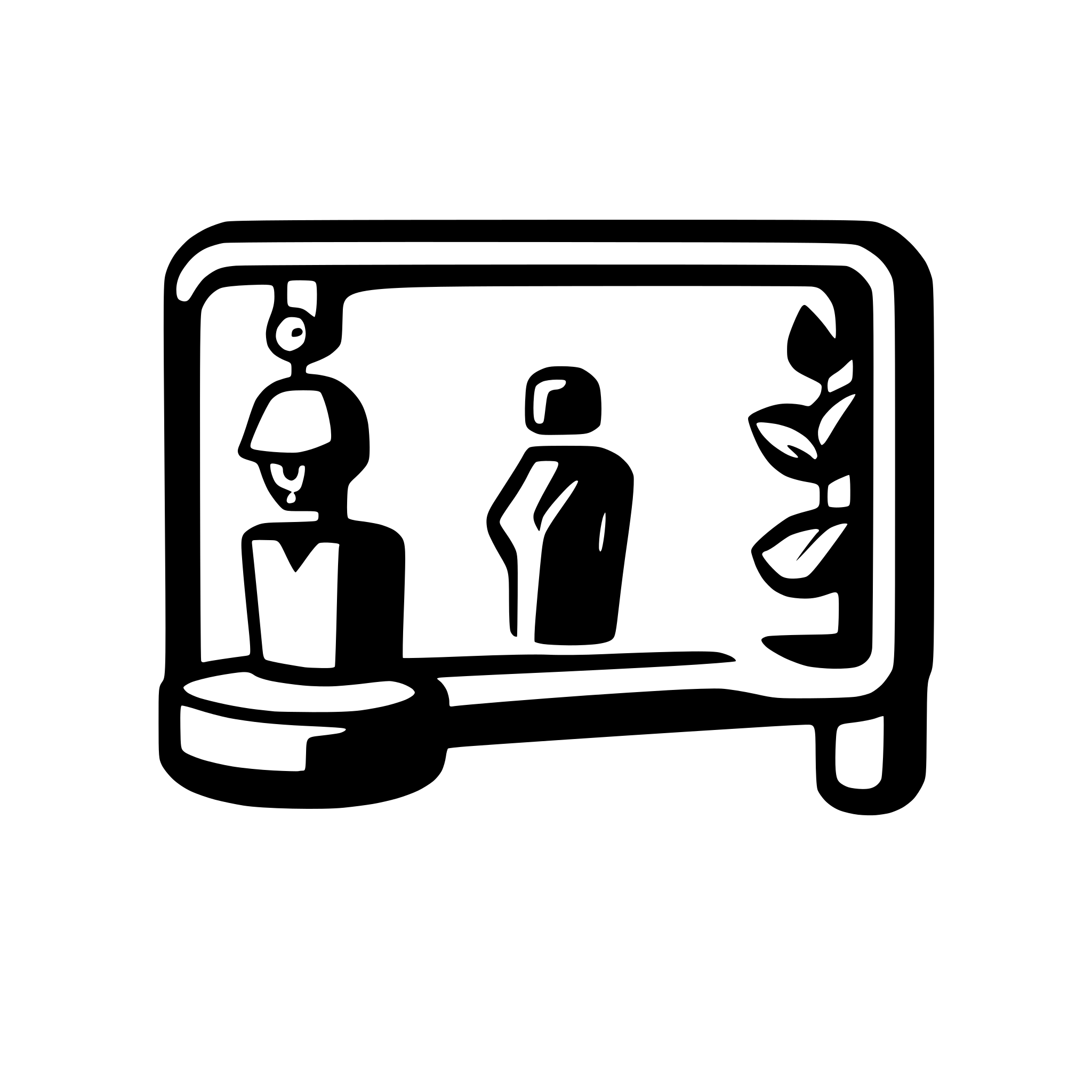 AI-generated SVG of a minimalstic nurse station sign