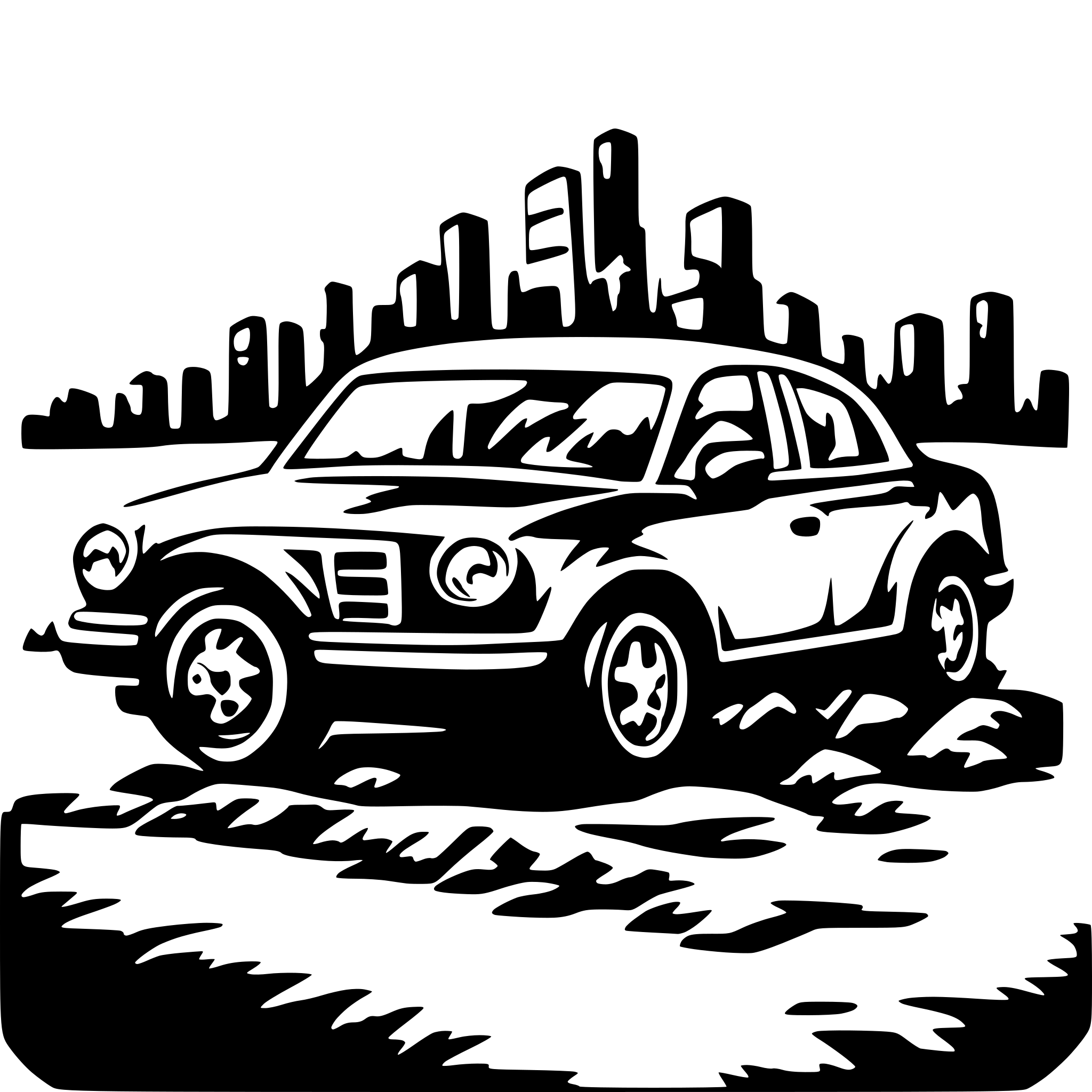 AI-generated SVG of 'car accident'