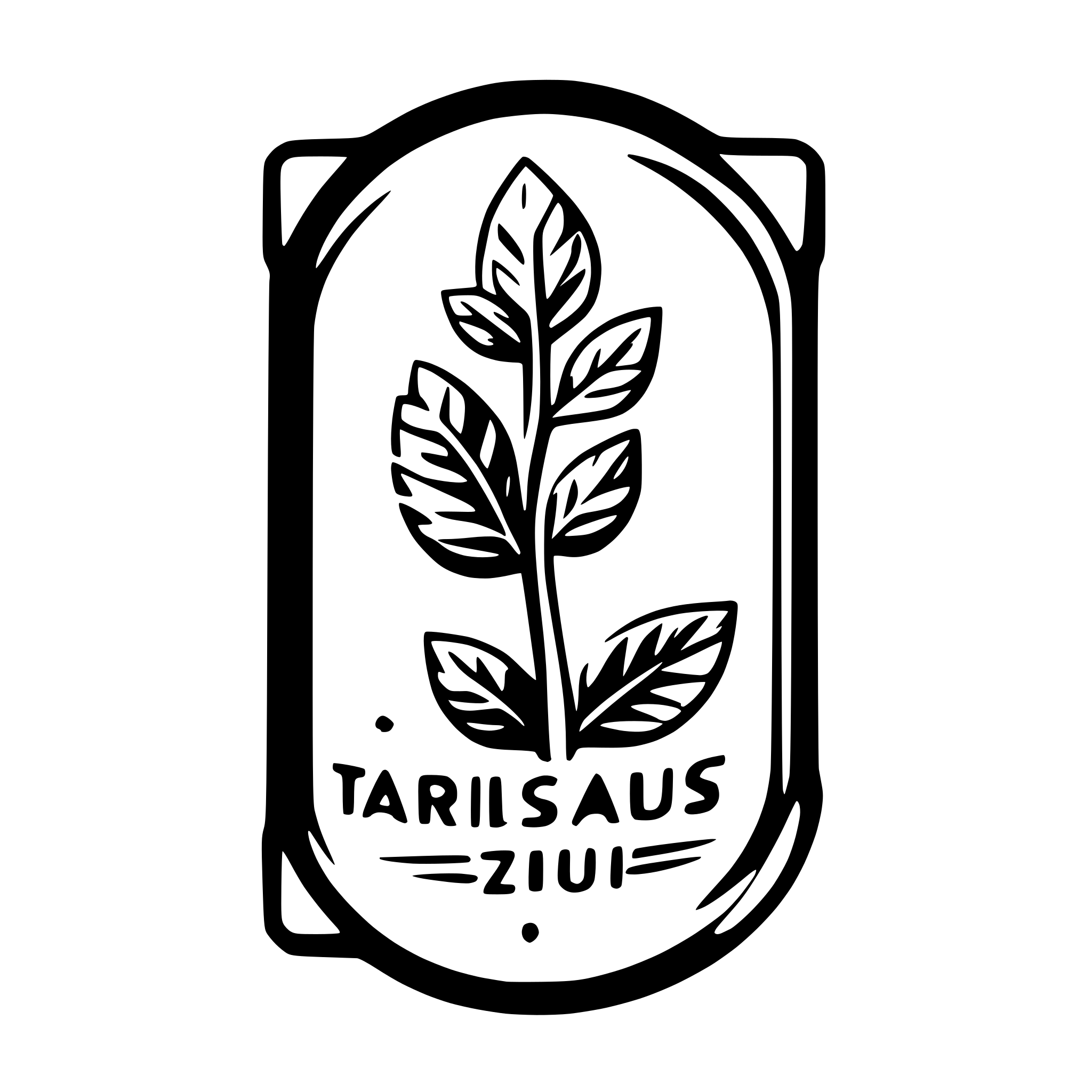 AI-generated SVG of a Logo for ZAUS distillery