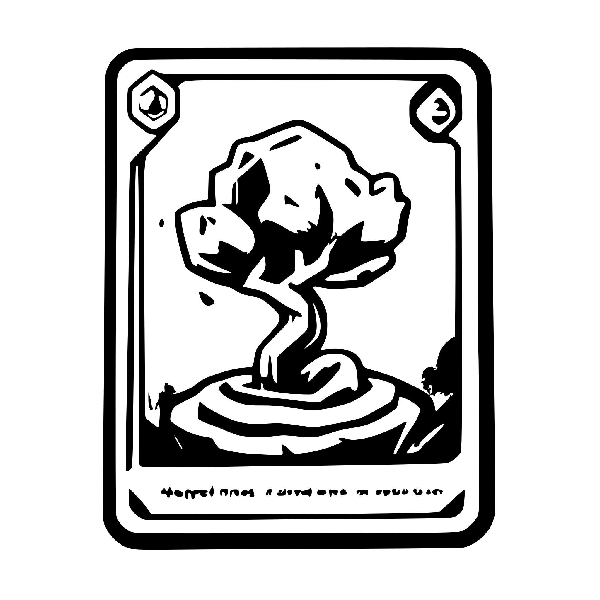 AI-generated SVG of a Create a collectible trading card for 'Elemental Clash', featuring 'Earth', optimized for mobile. Card should have cracked stone borders with mossy vines, with high contrast text. Emblem large and centered. Display 'Level 3' in a clear, bold font at the bottom.