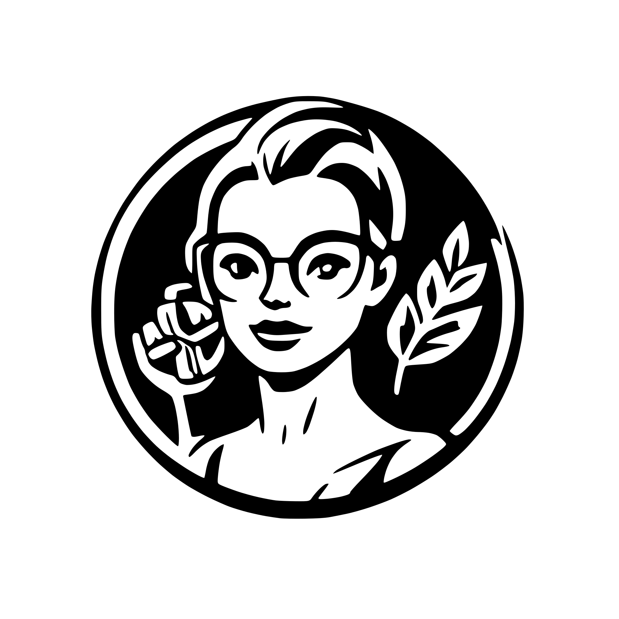 AI-generated SVG of a physio, sign, green, medical logo