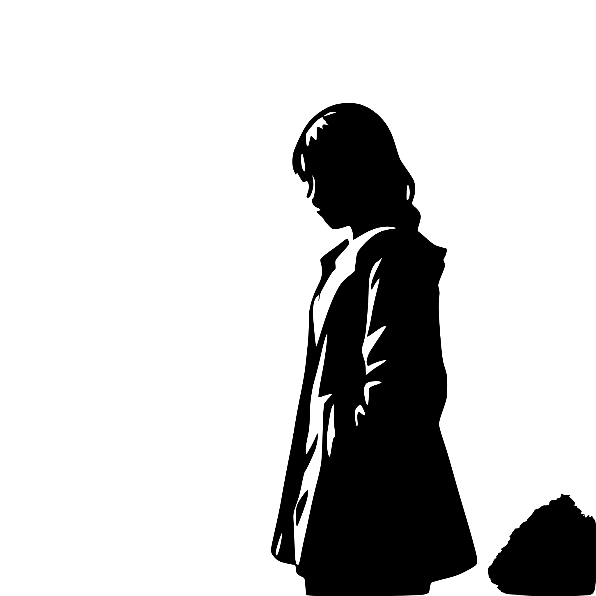 AI-generated SVG of a sneaking