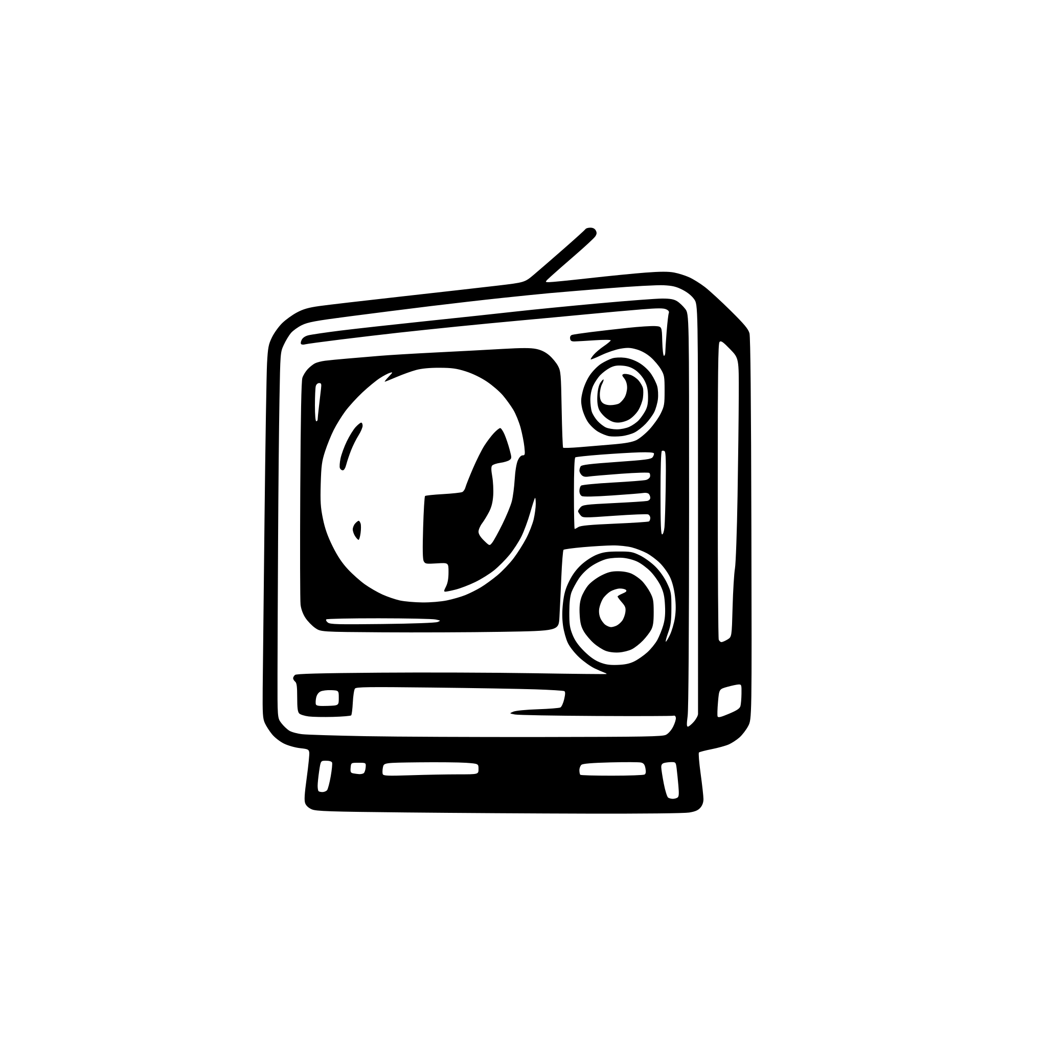 AI-generated SVG of a TV AND AUDIO SYSTEMS