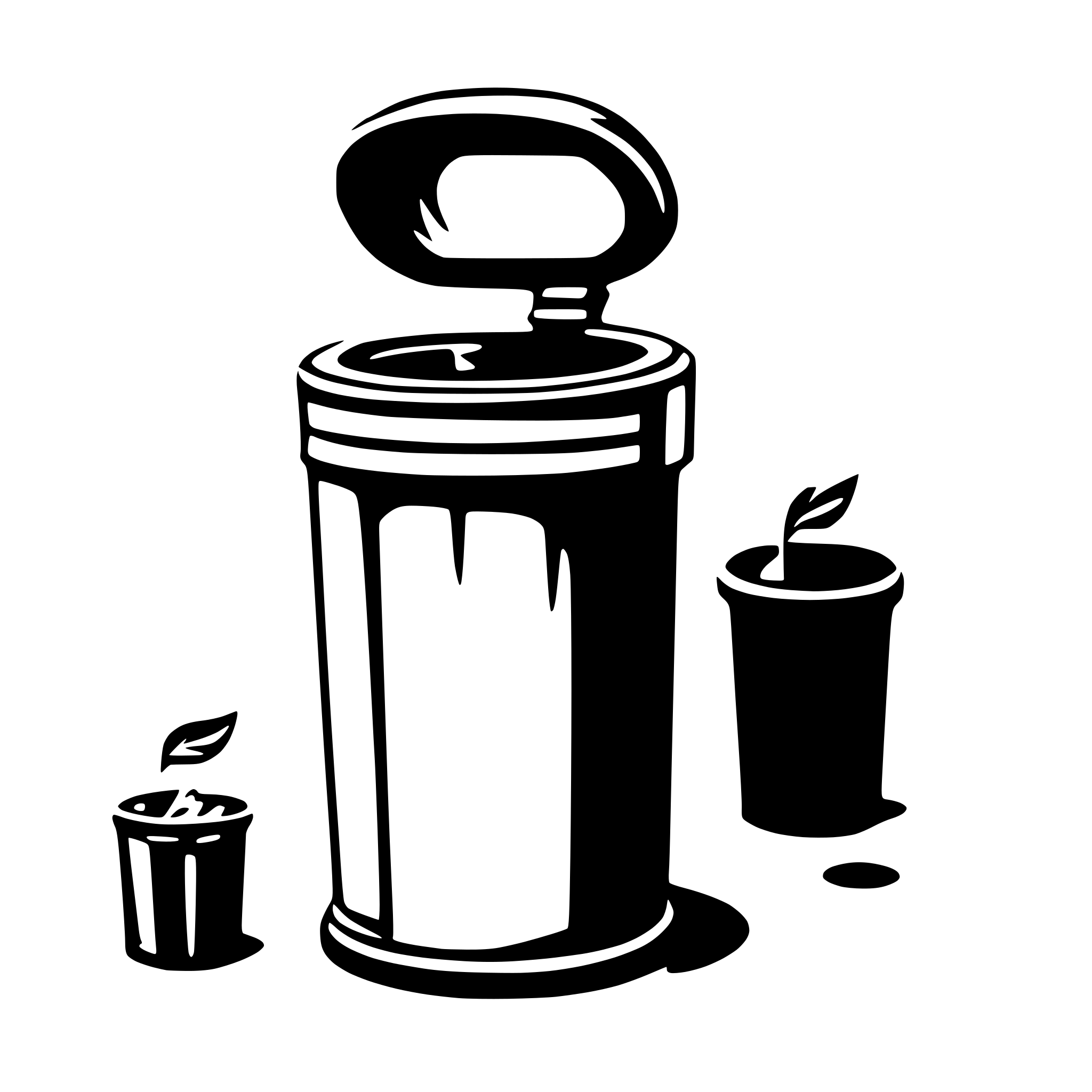 AI-generated SVG of a automatic rubbish bin emptier