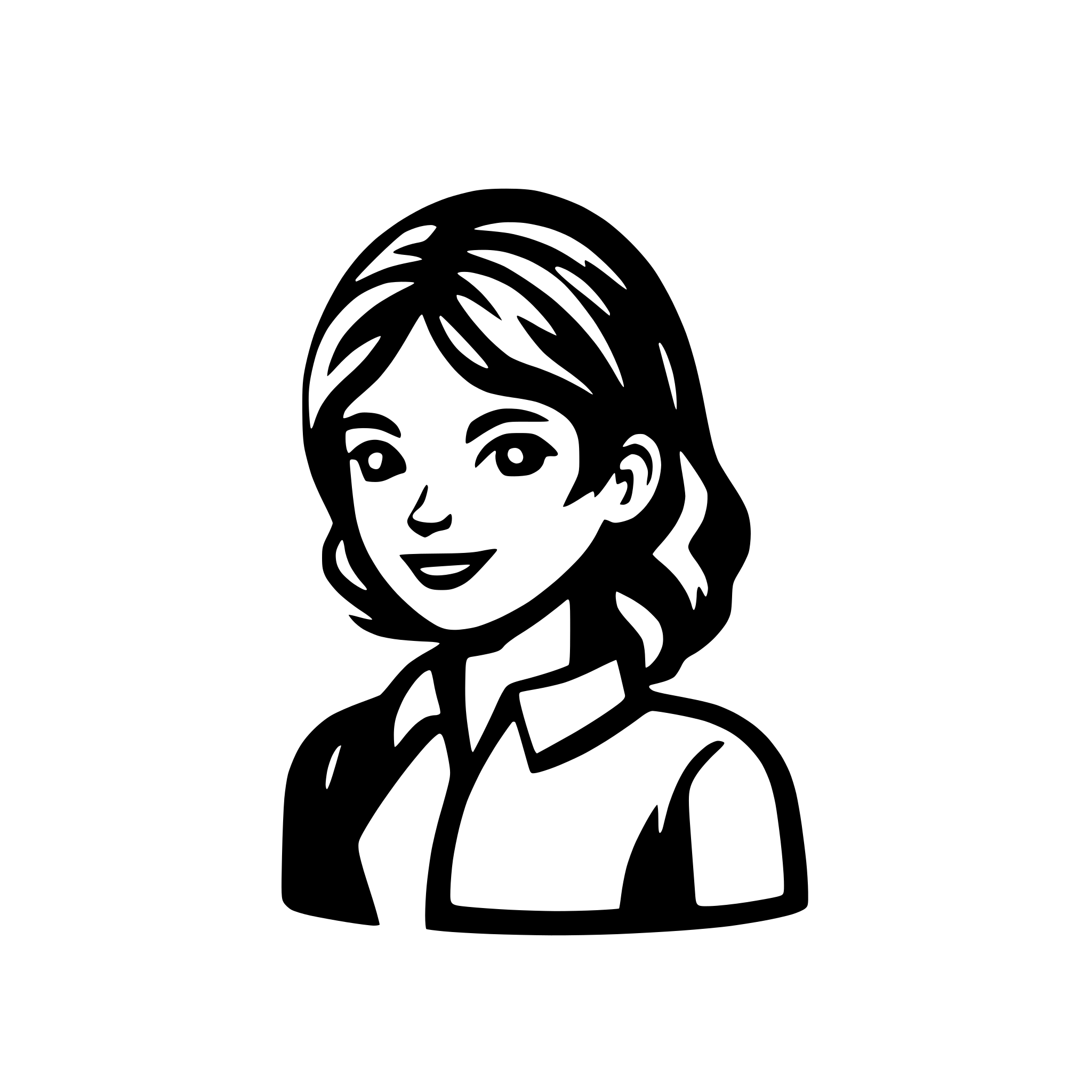 AI-generated SVG of a linkedin ai logo