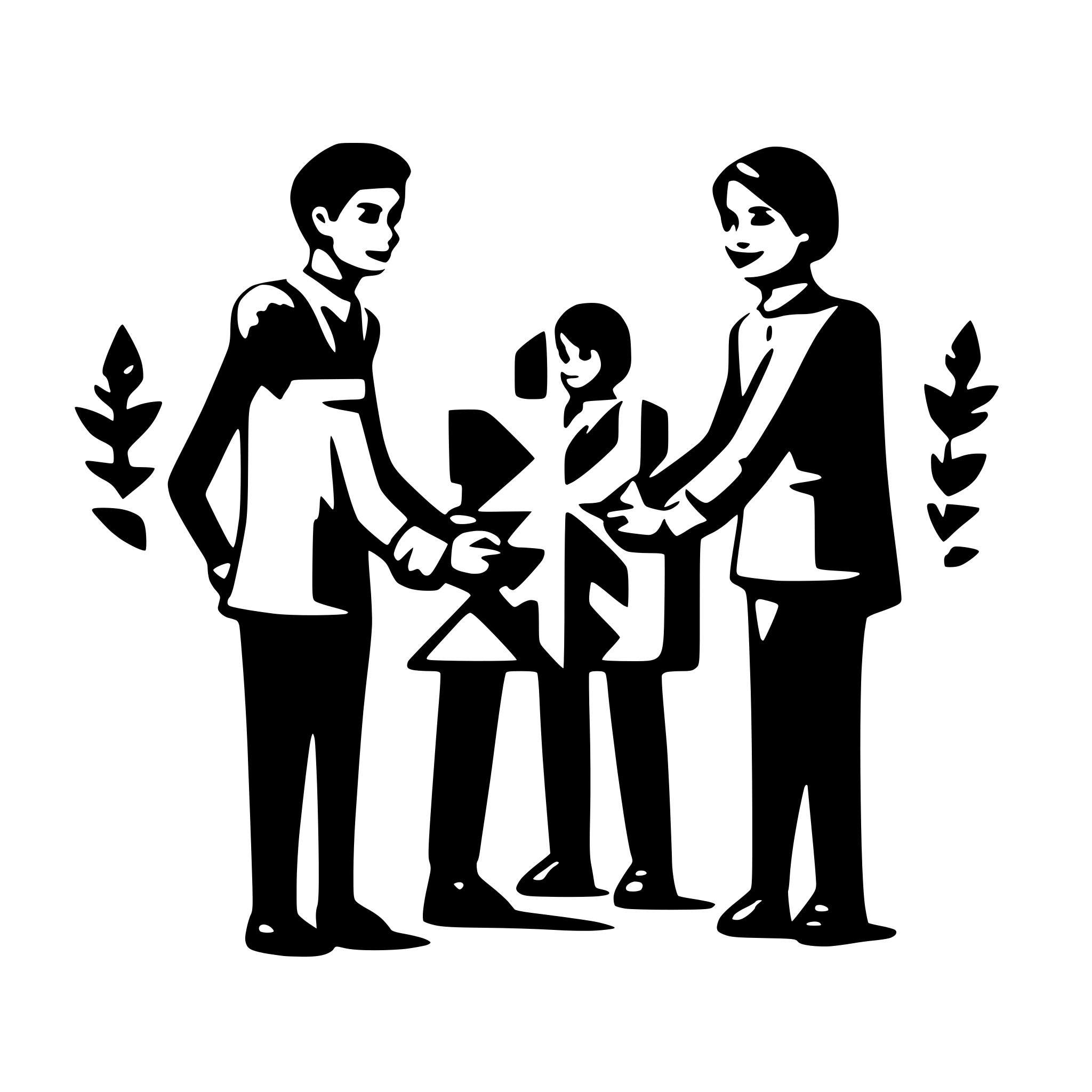 AI-generated SVG of 'teamwork picture'