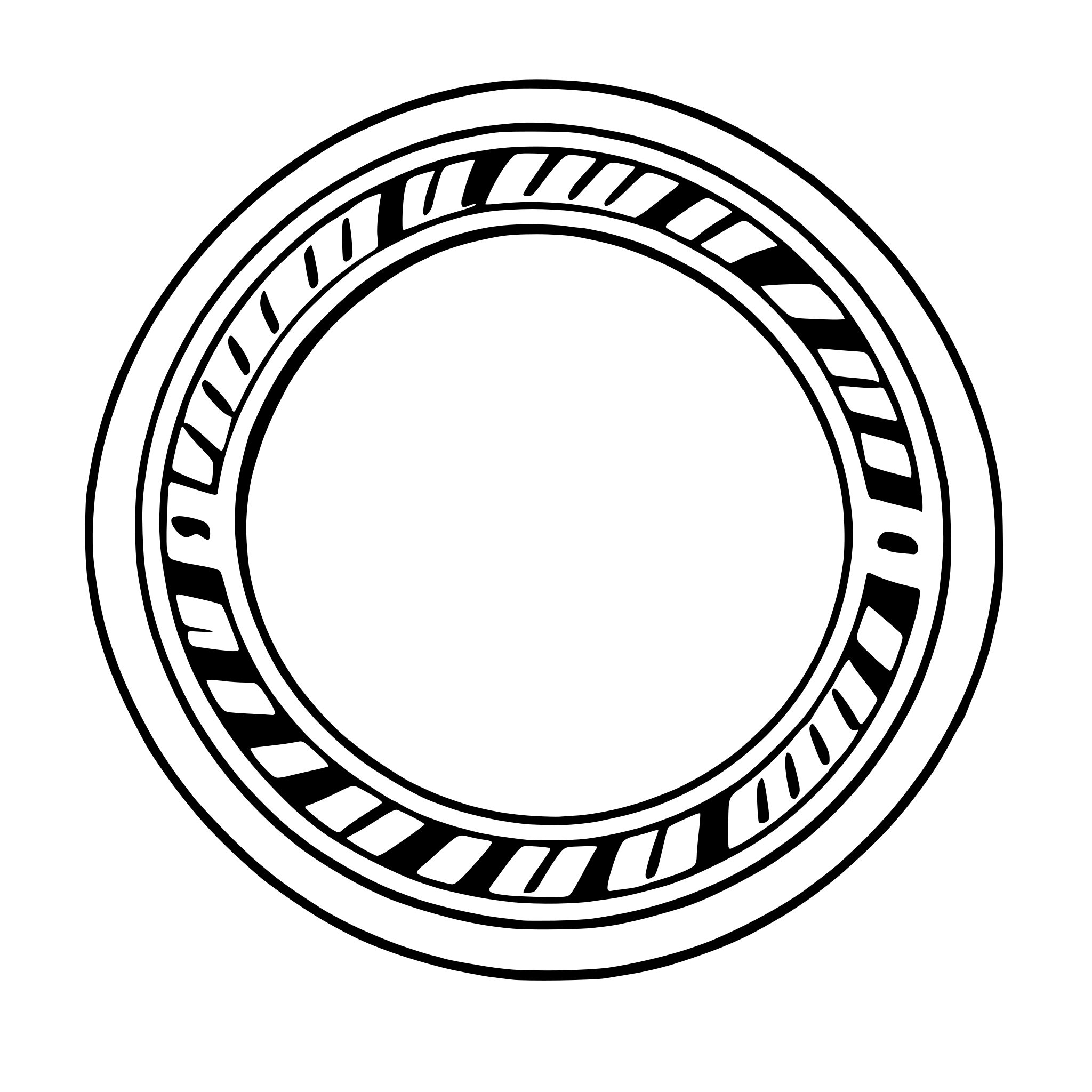 AI-generated SVG of a circlet