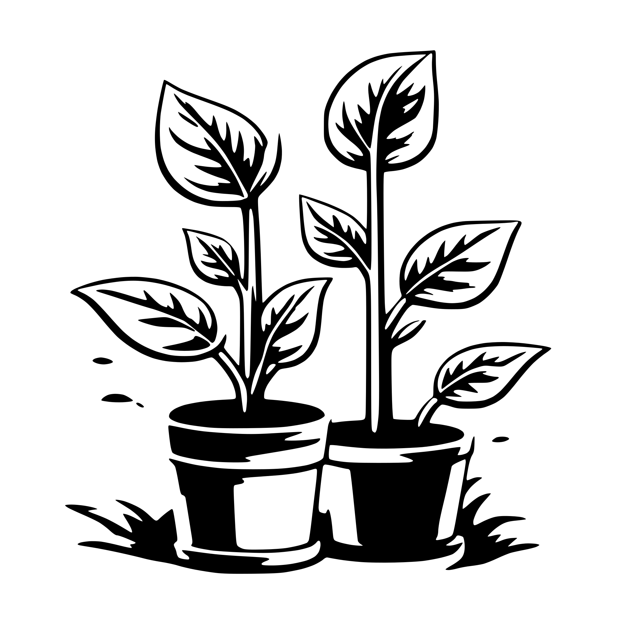 AI-generated SVG of a An infographic illustrating the process of plant growth