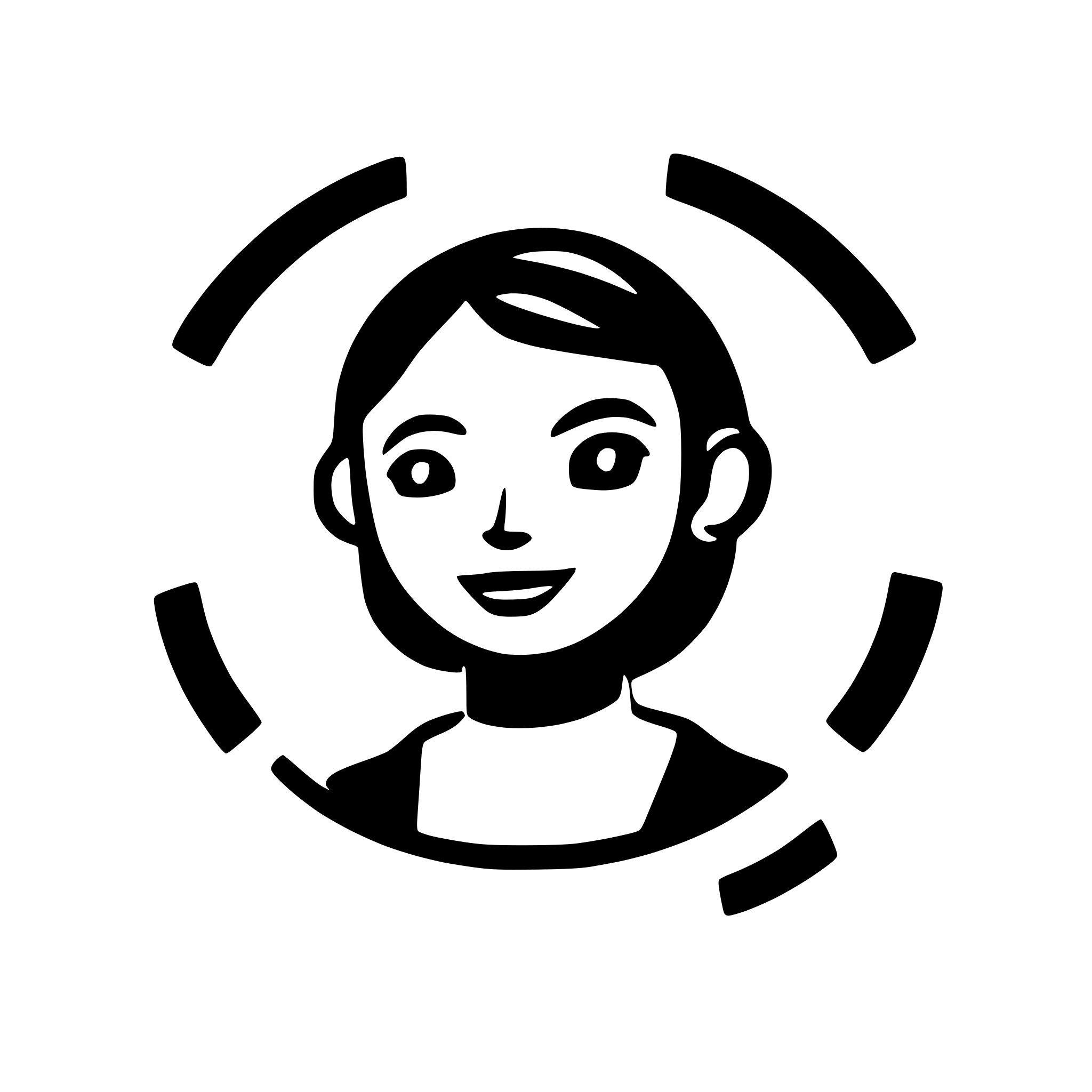 AI-generated SVG of a minimalistic icon for an ai
