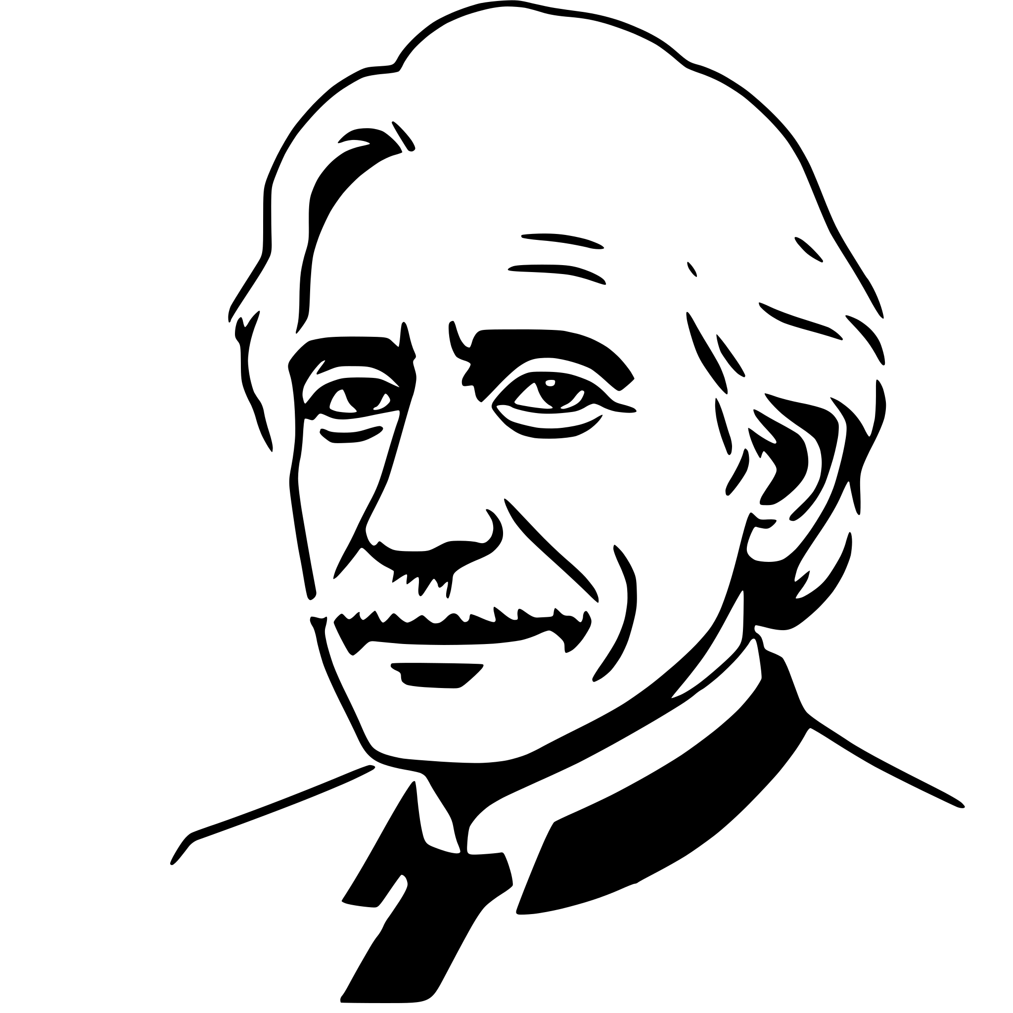 AI-generated SVG of 'albert schweitzer'