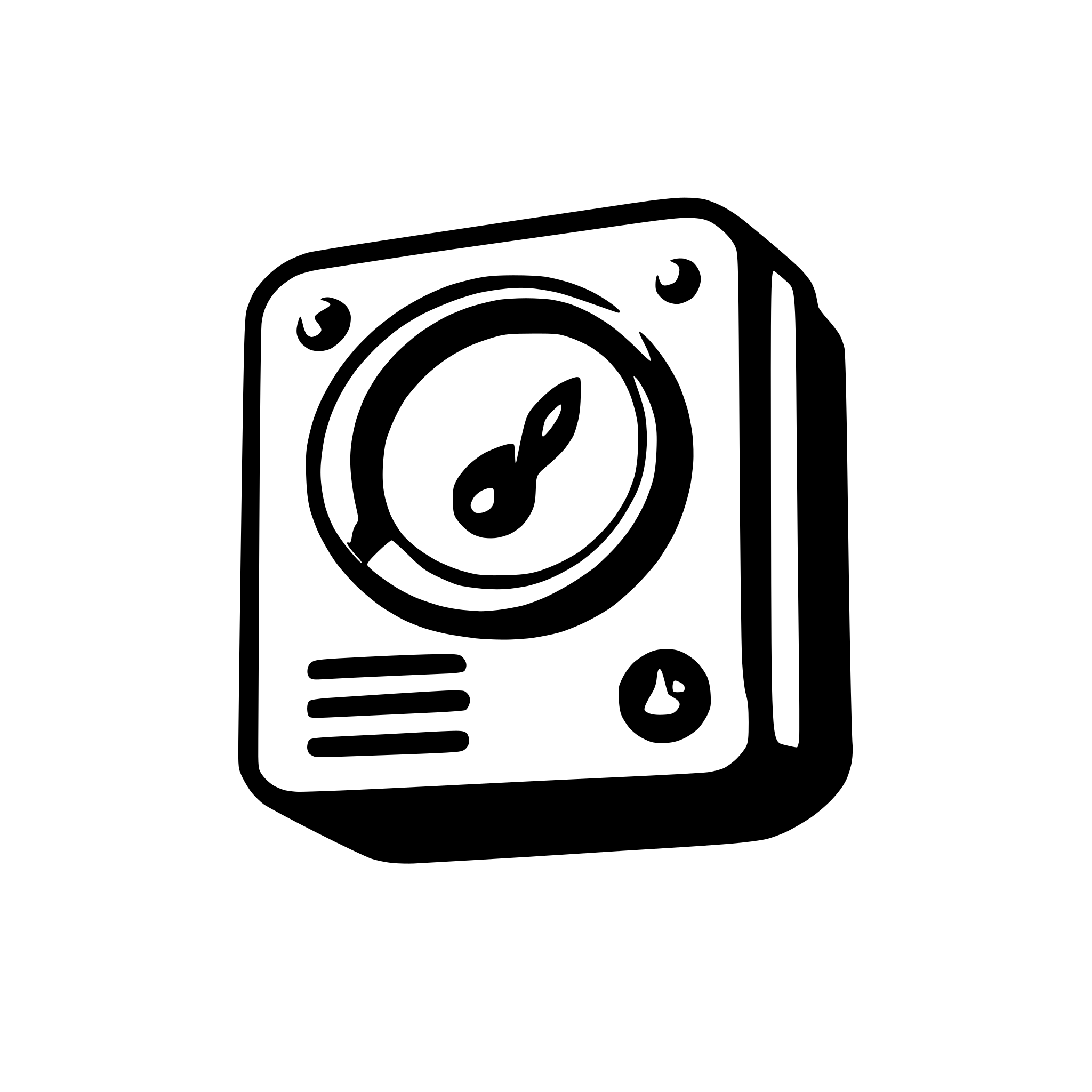 AI-generated SVG of a music icon