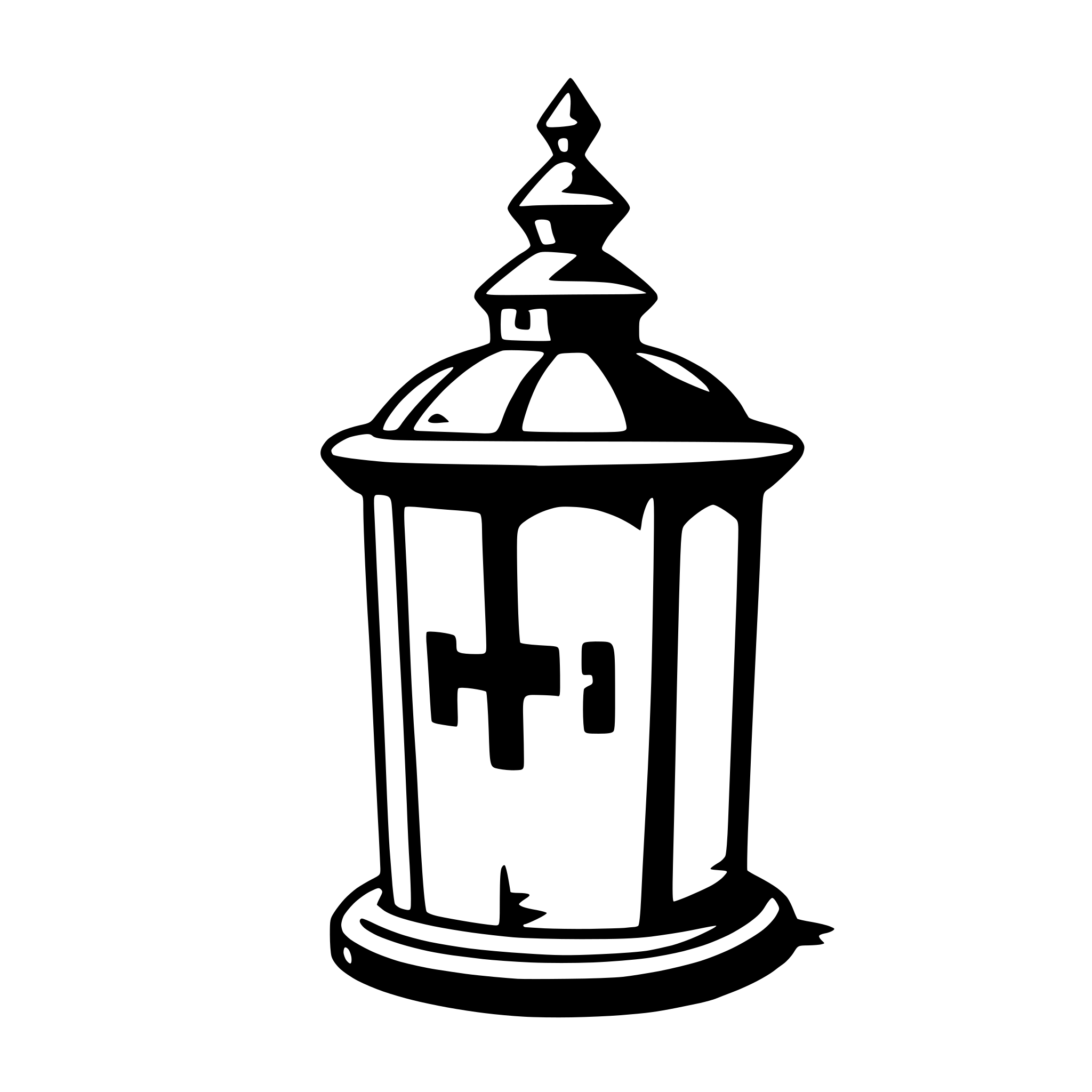 AI-generated SVG of 'halloween lantern'