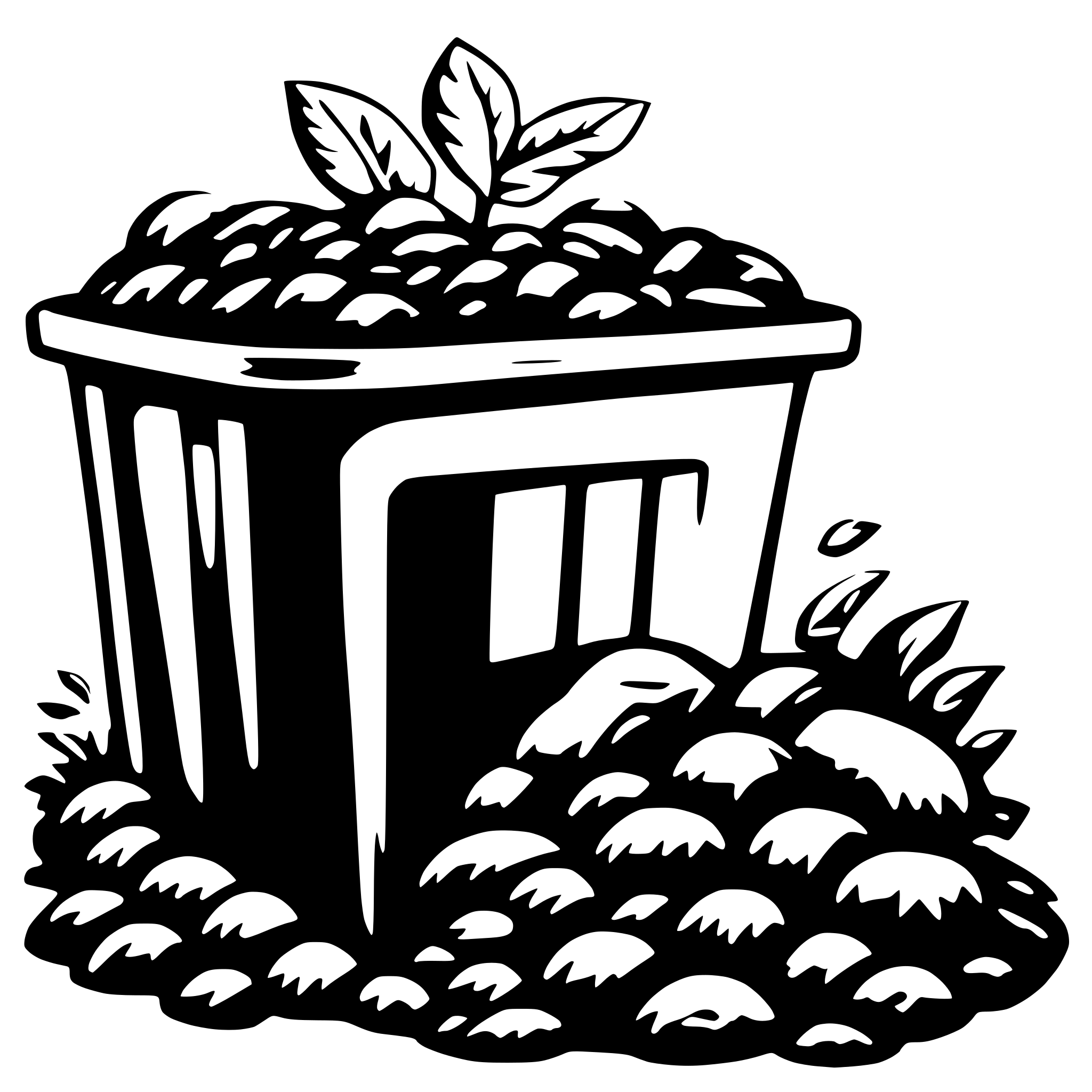 AI-generated SVG of a compost