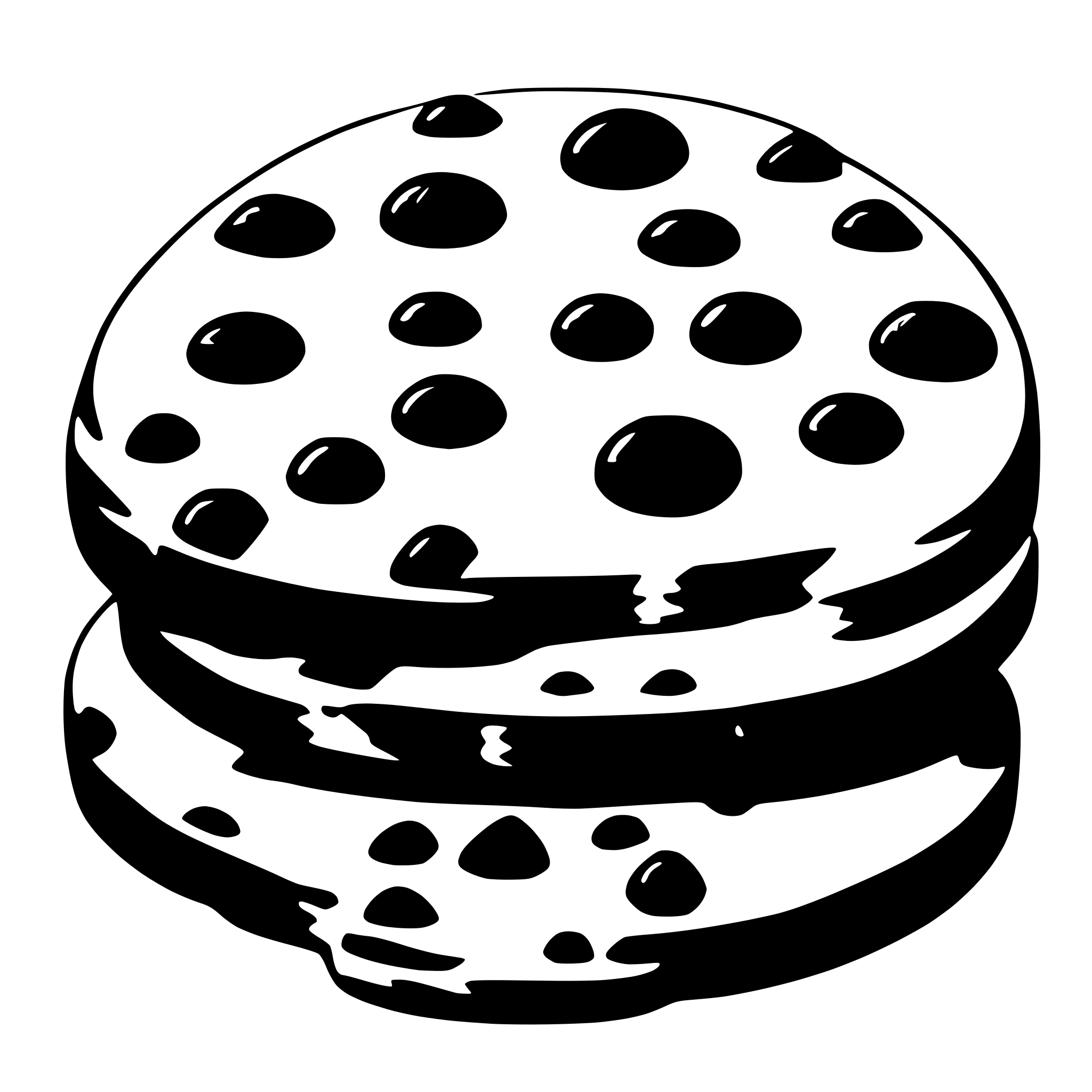 AI-generated SVG of a cookie