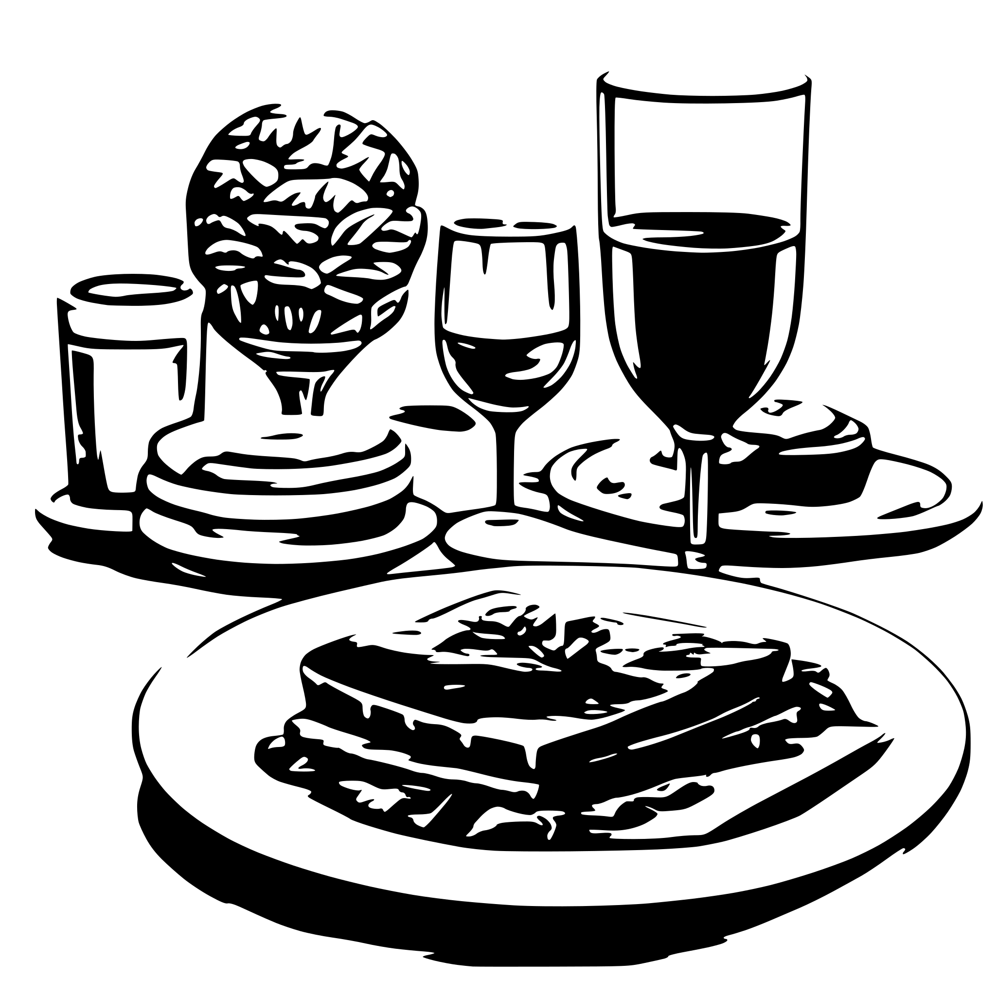 AI-generated SVG of a Restaurant color apps for iphone an ipad