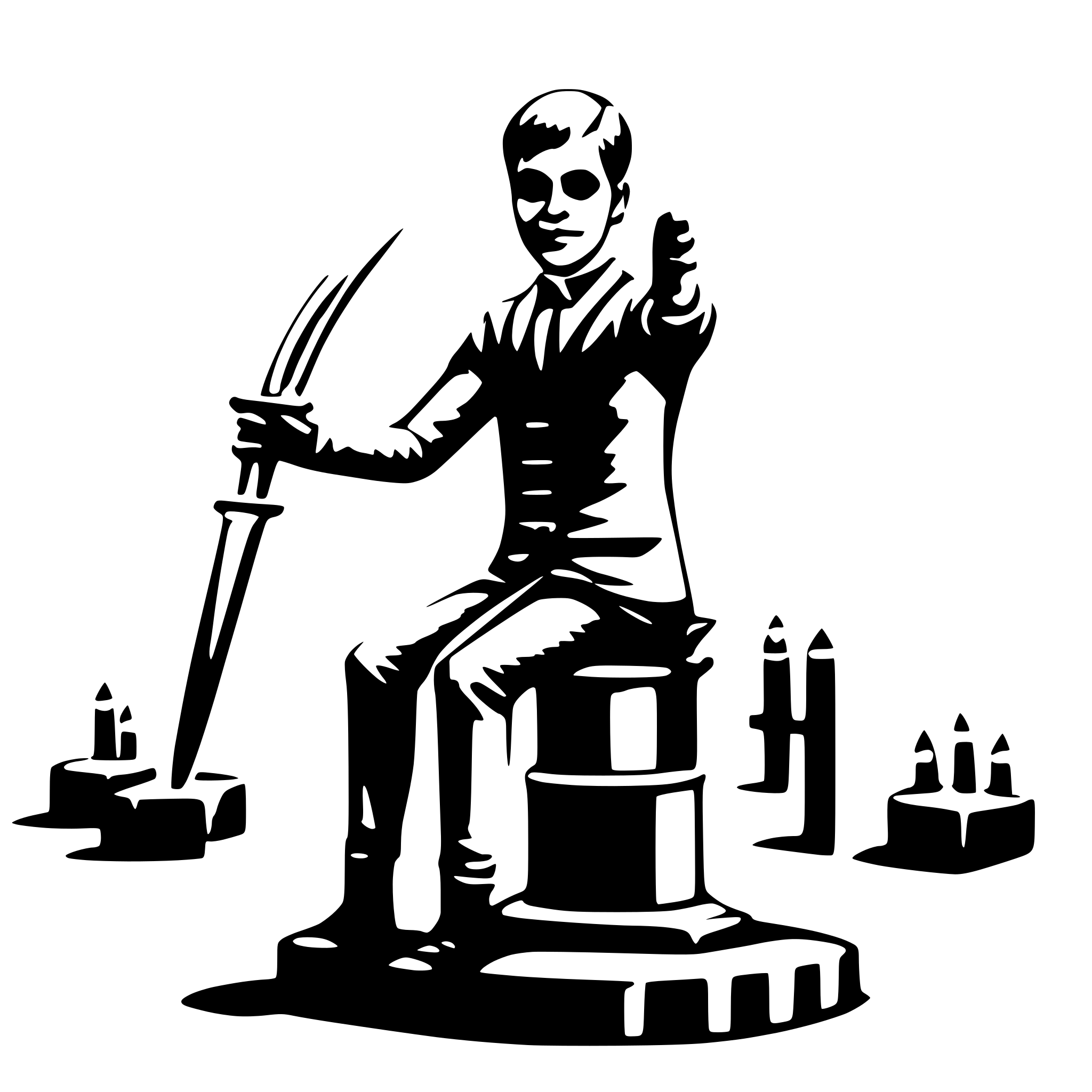 AI-generated SVG of a Execution of some proces