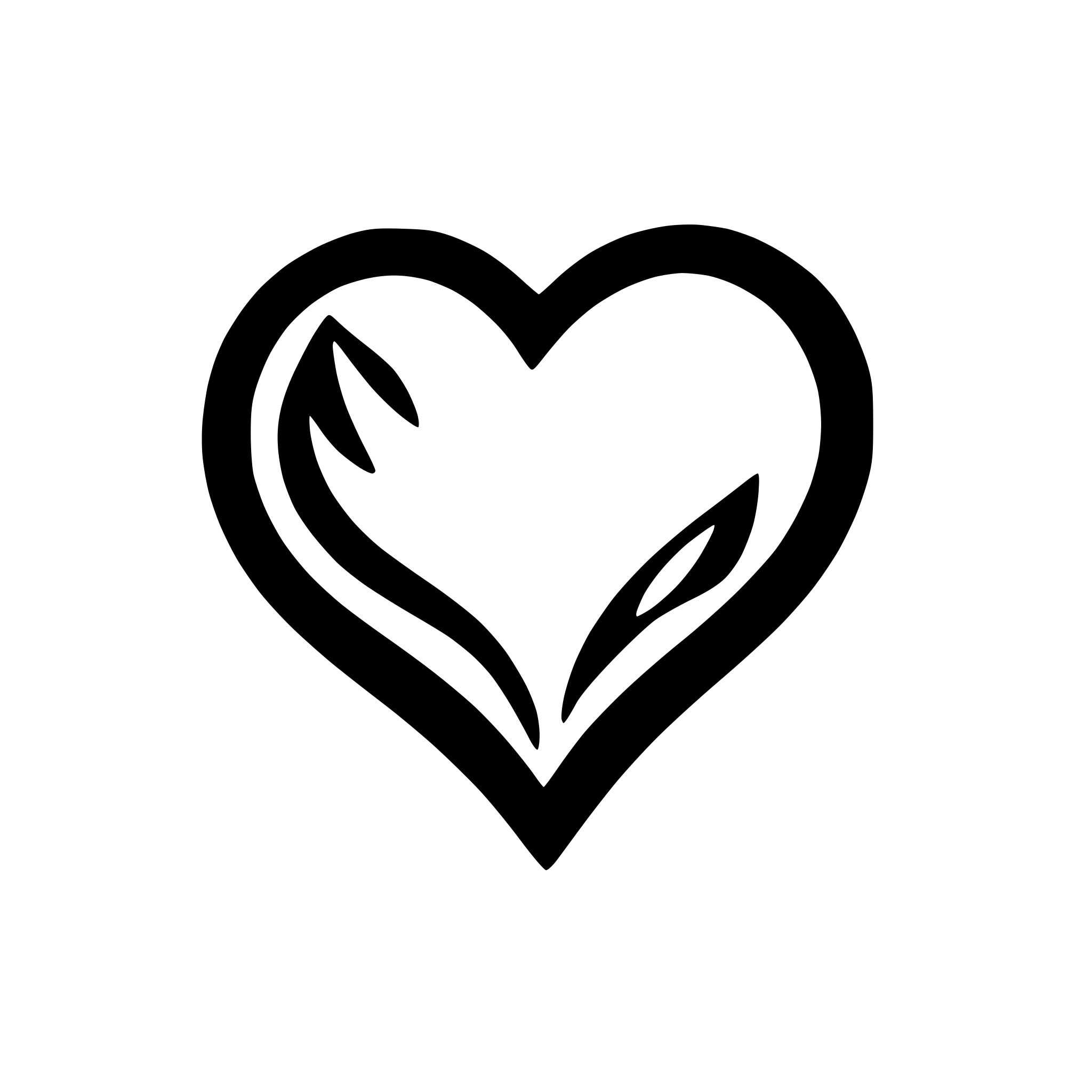 AI-generated SVG of a heart