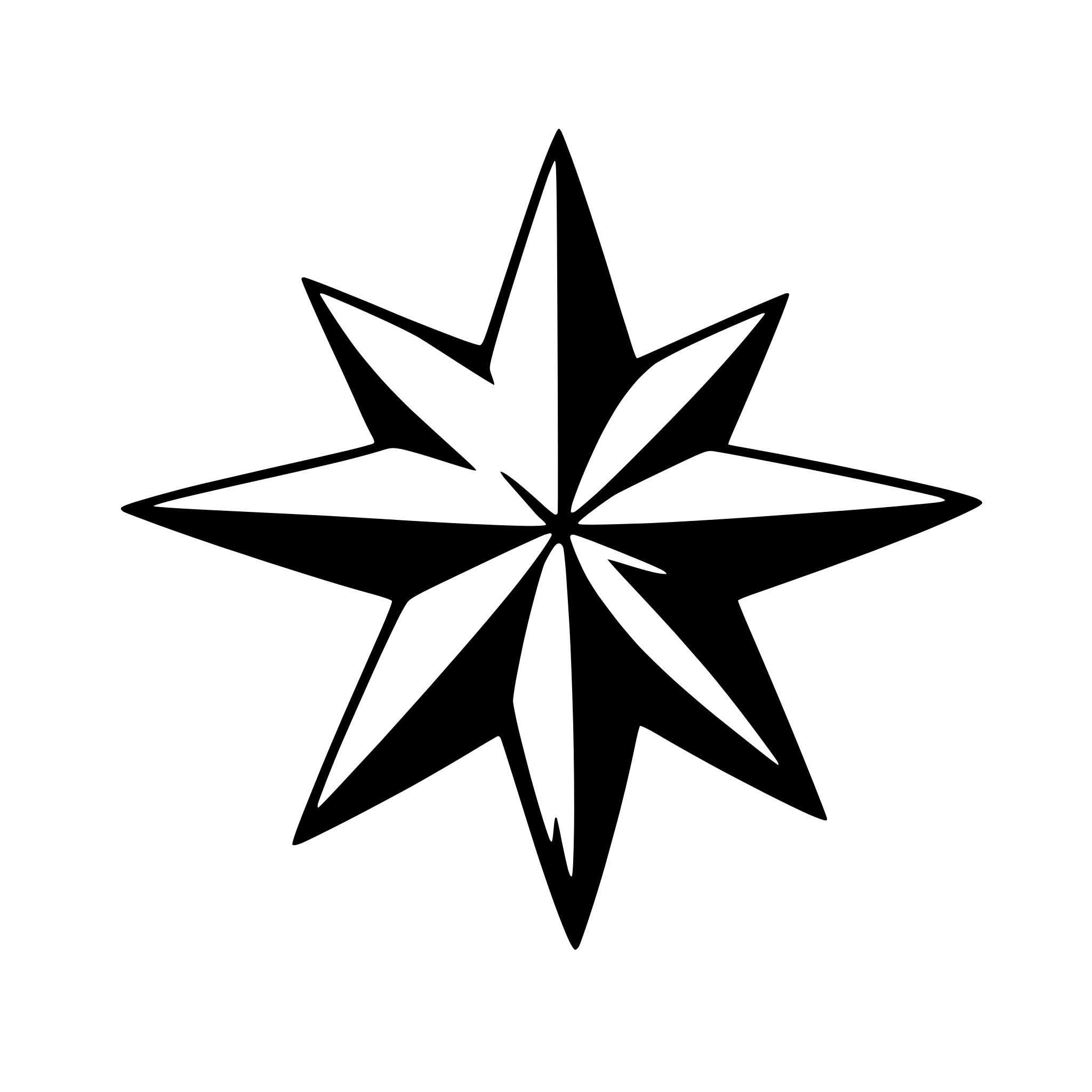 AI-generated SVG of a star