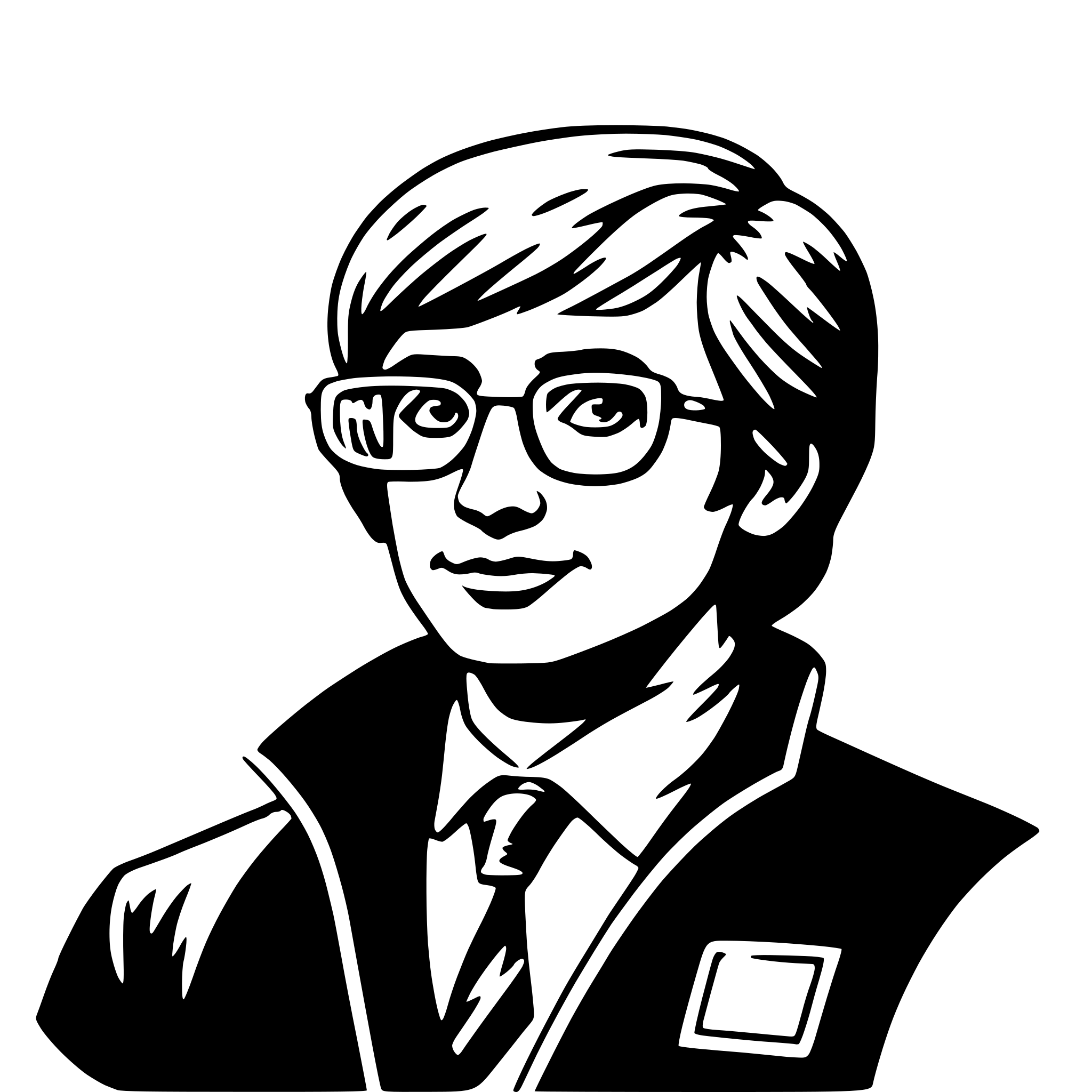 AI-generated SVG of 'economist'