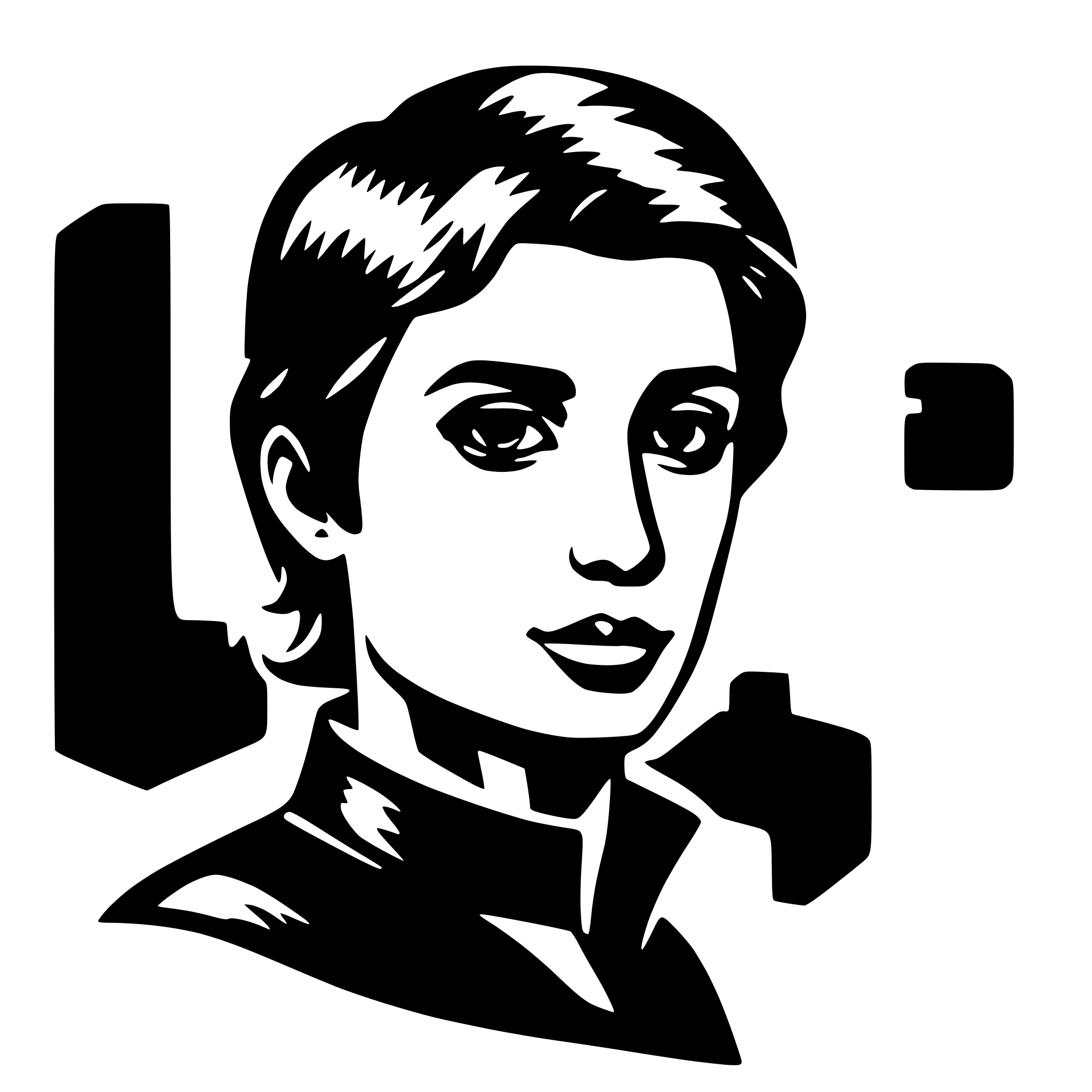 AI-generated SVG of a user