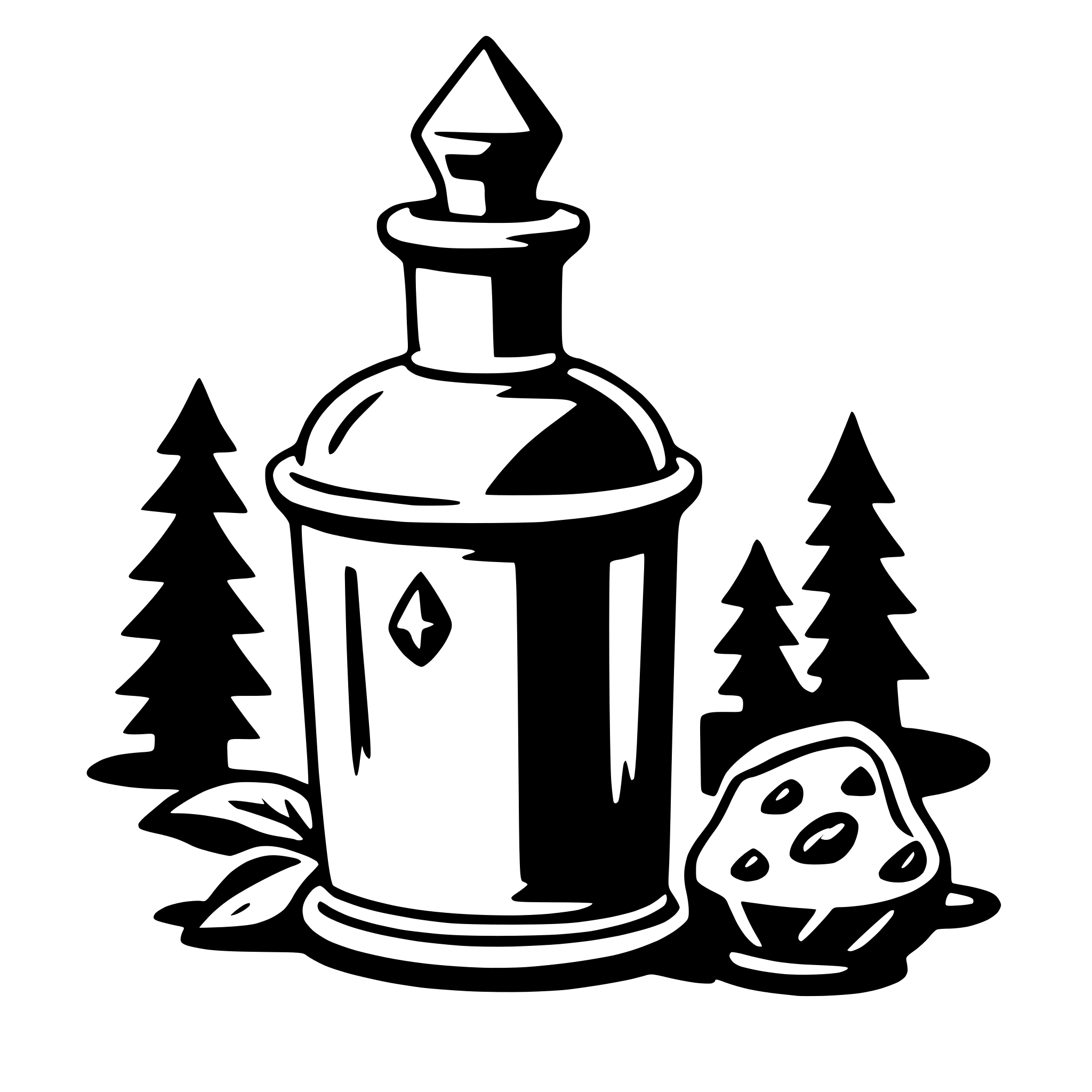 AI-generated SVG of a potion