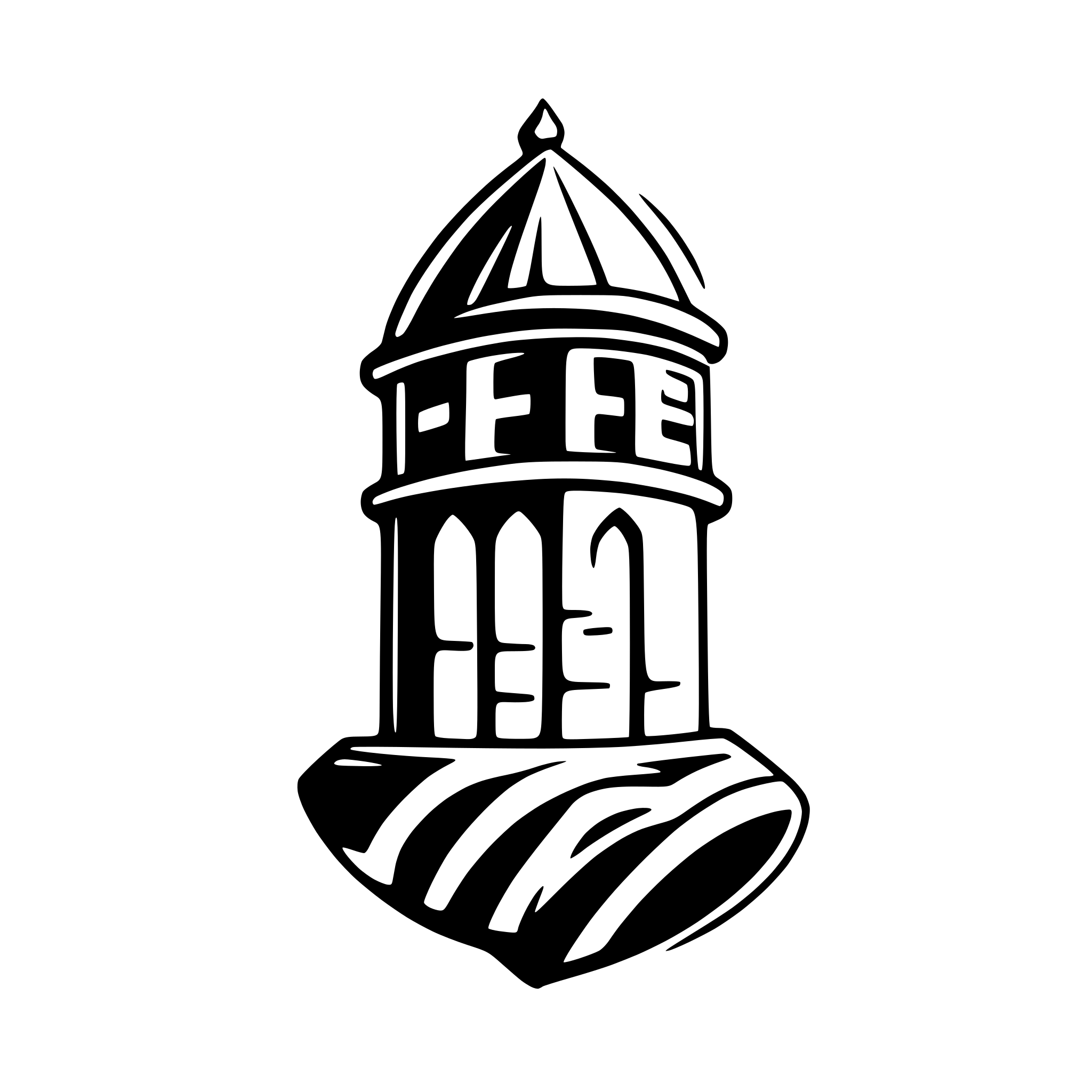 AI-generated SVG of a middle ages watchtower