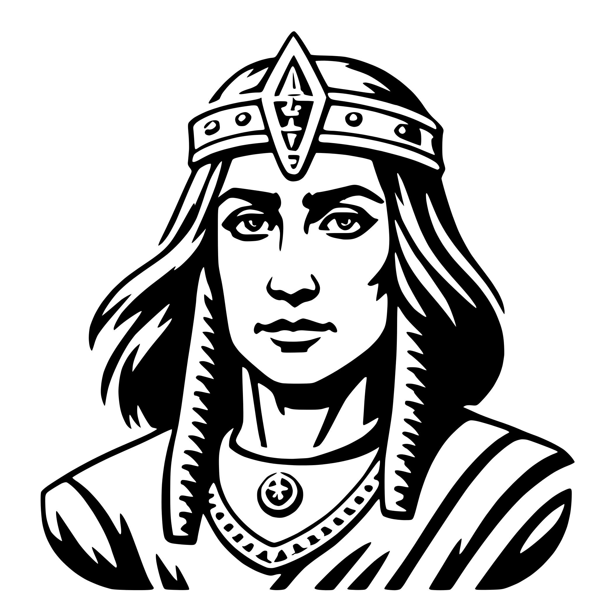 AI-generated SVG of 'enlil'