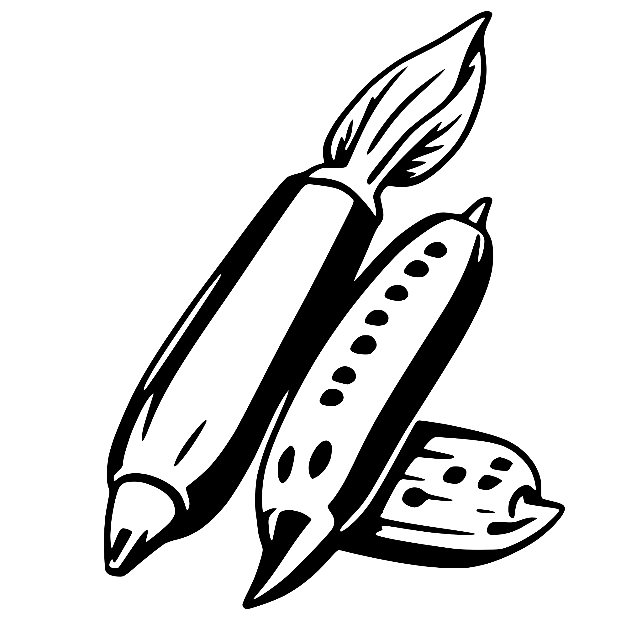 AI-generated SVG of 'okra'