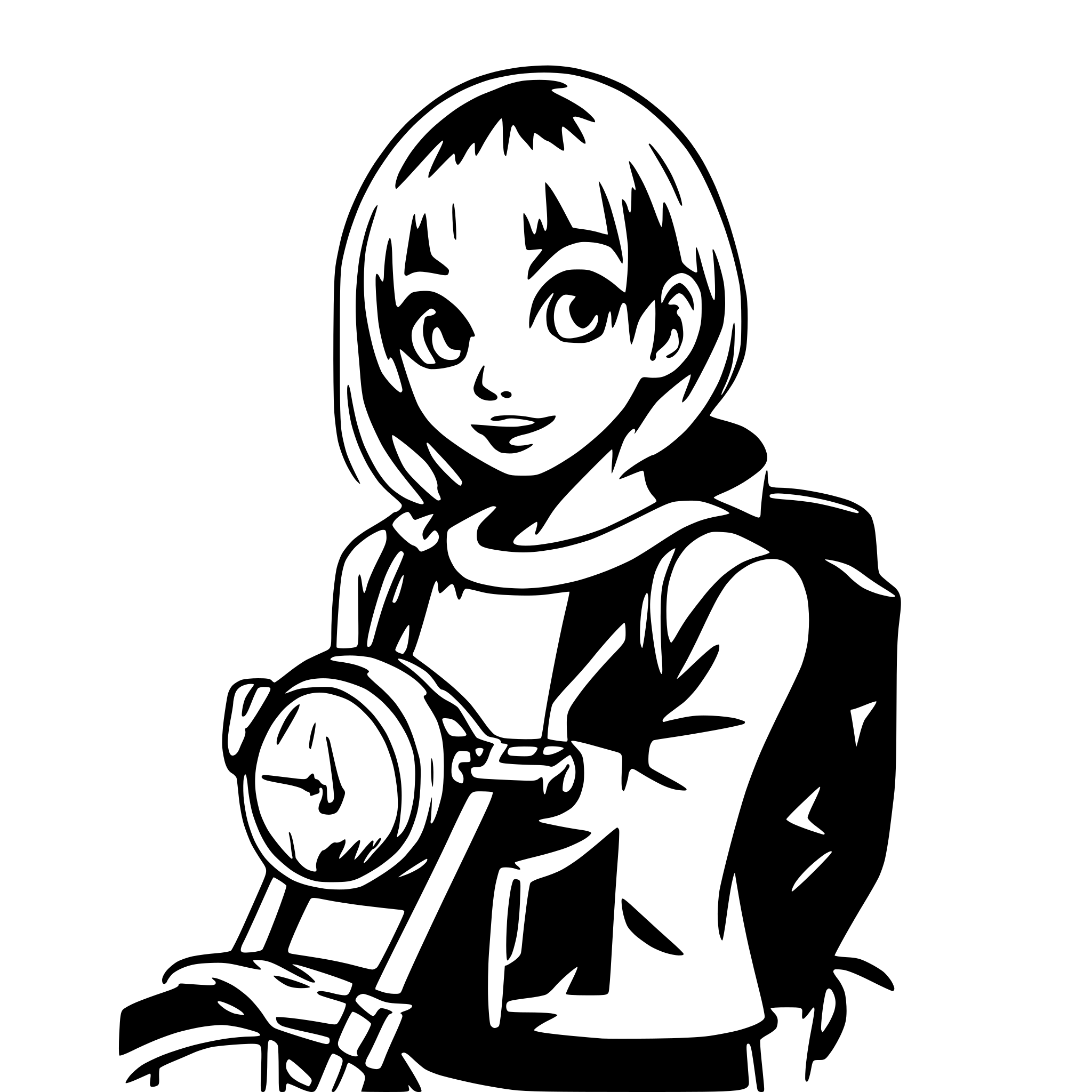 AI-generated SVG of a Honda monkey 125