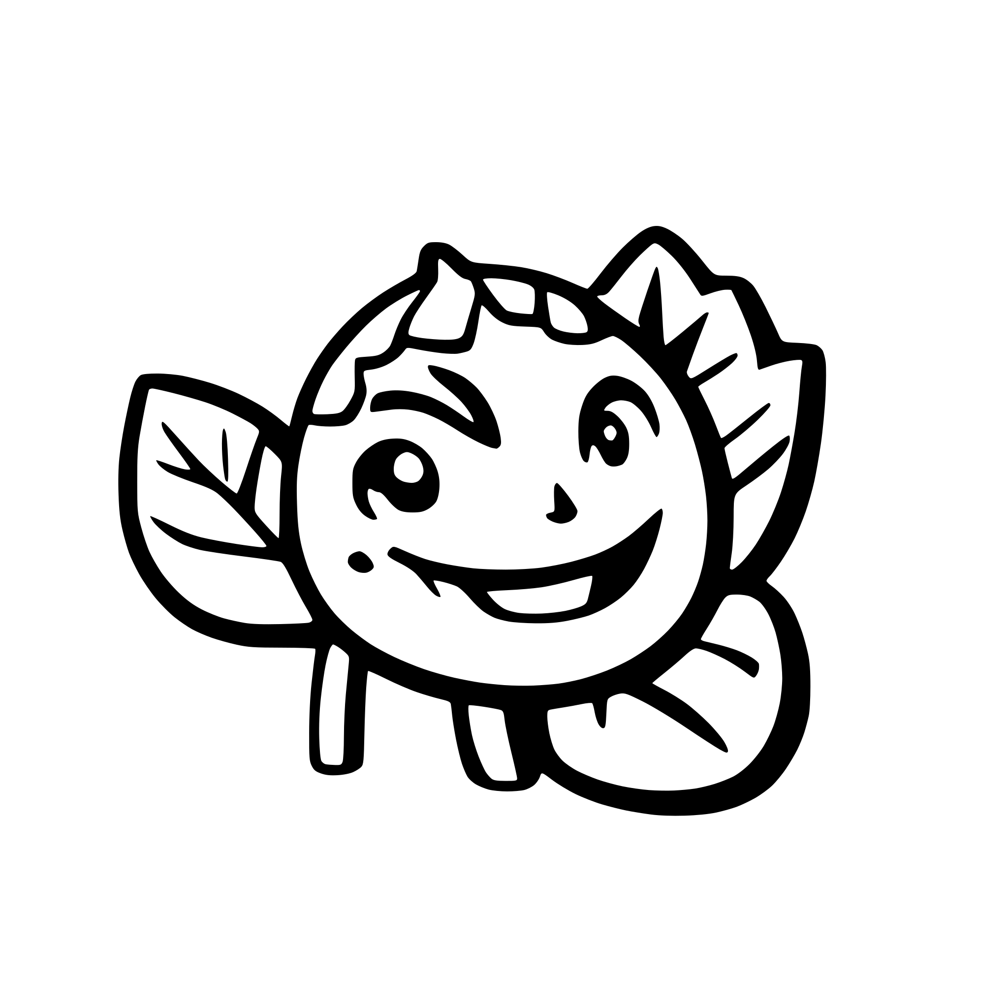 AI-generated SVG of 'soybeans'