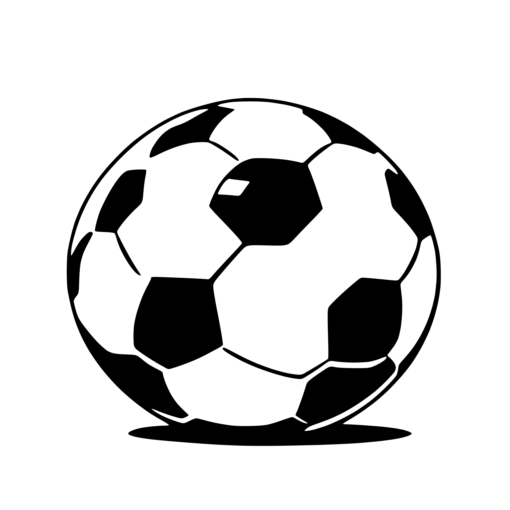 AI-generated SVG of 'soccer ball'