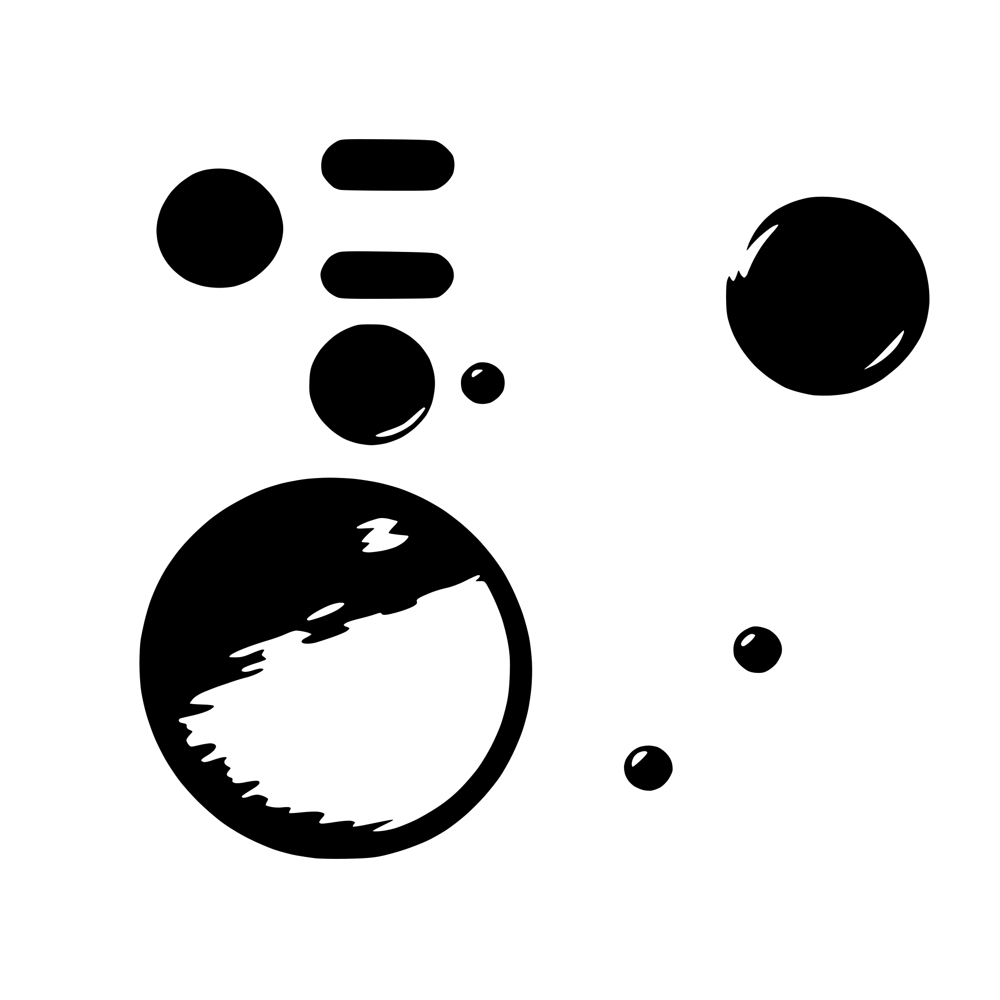 AI-generated SVG of a paint palette with dots of paint