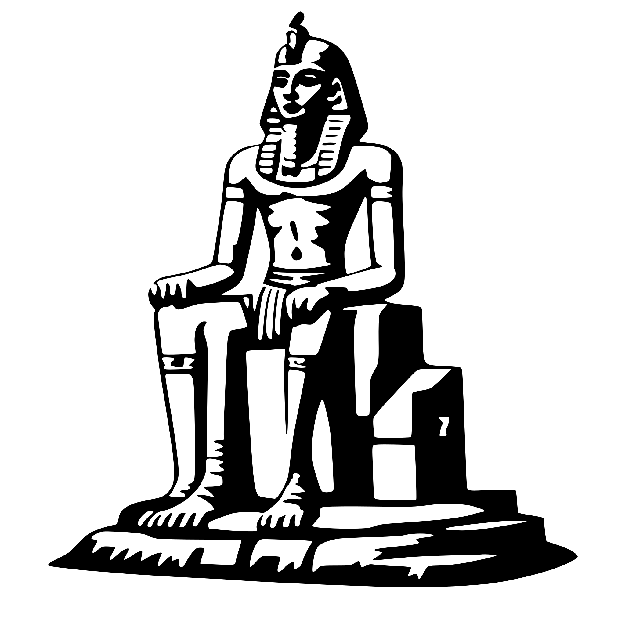 AI-generated SVG of a Egypt