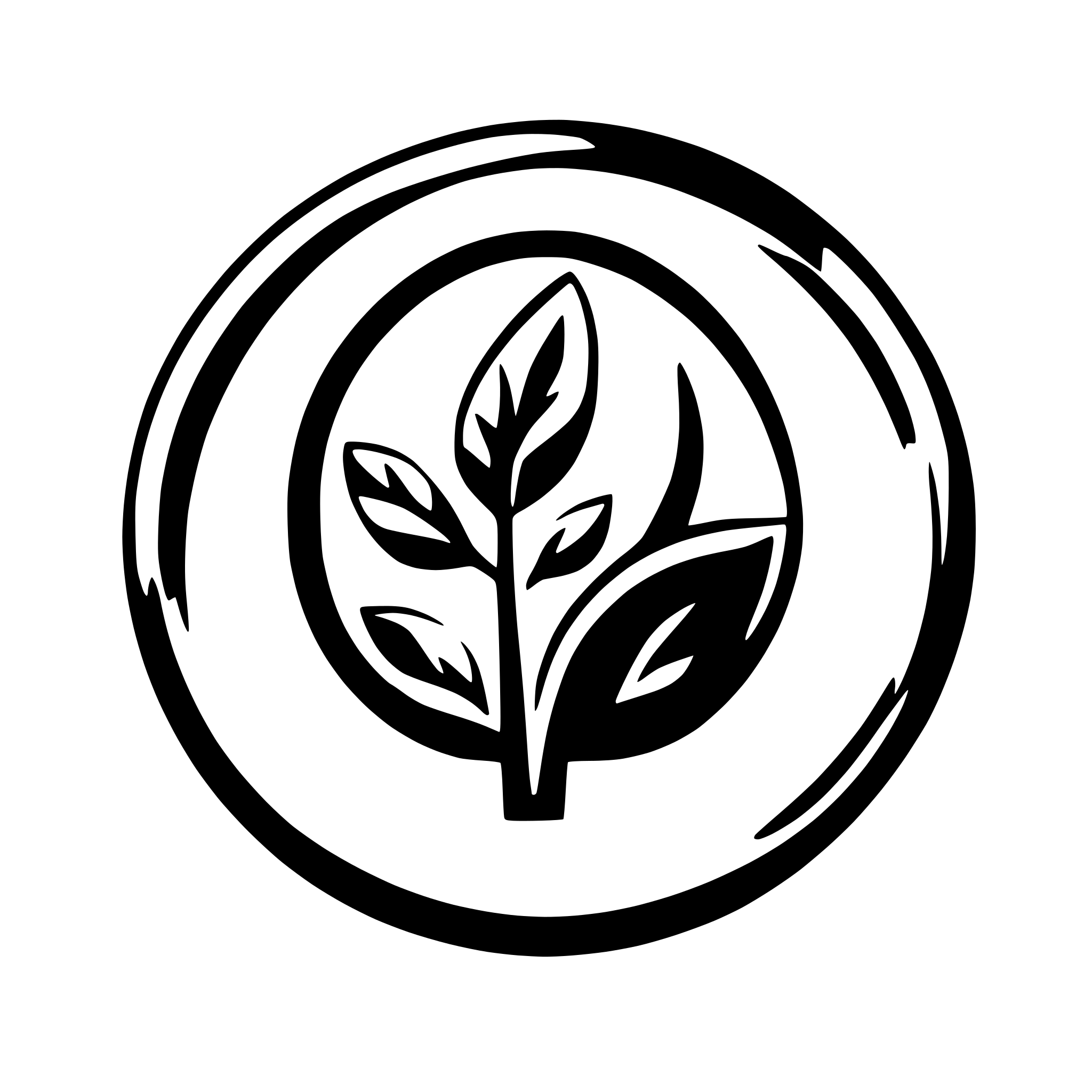 AI-generated SVG of a Faraó minimalista silhueta