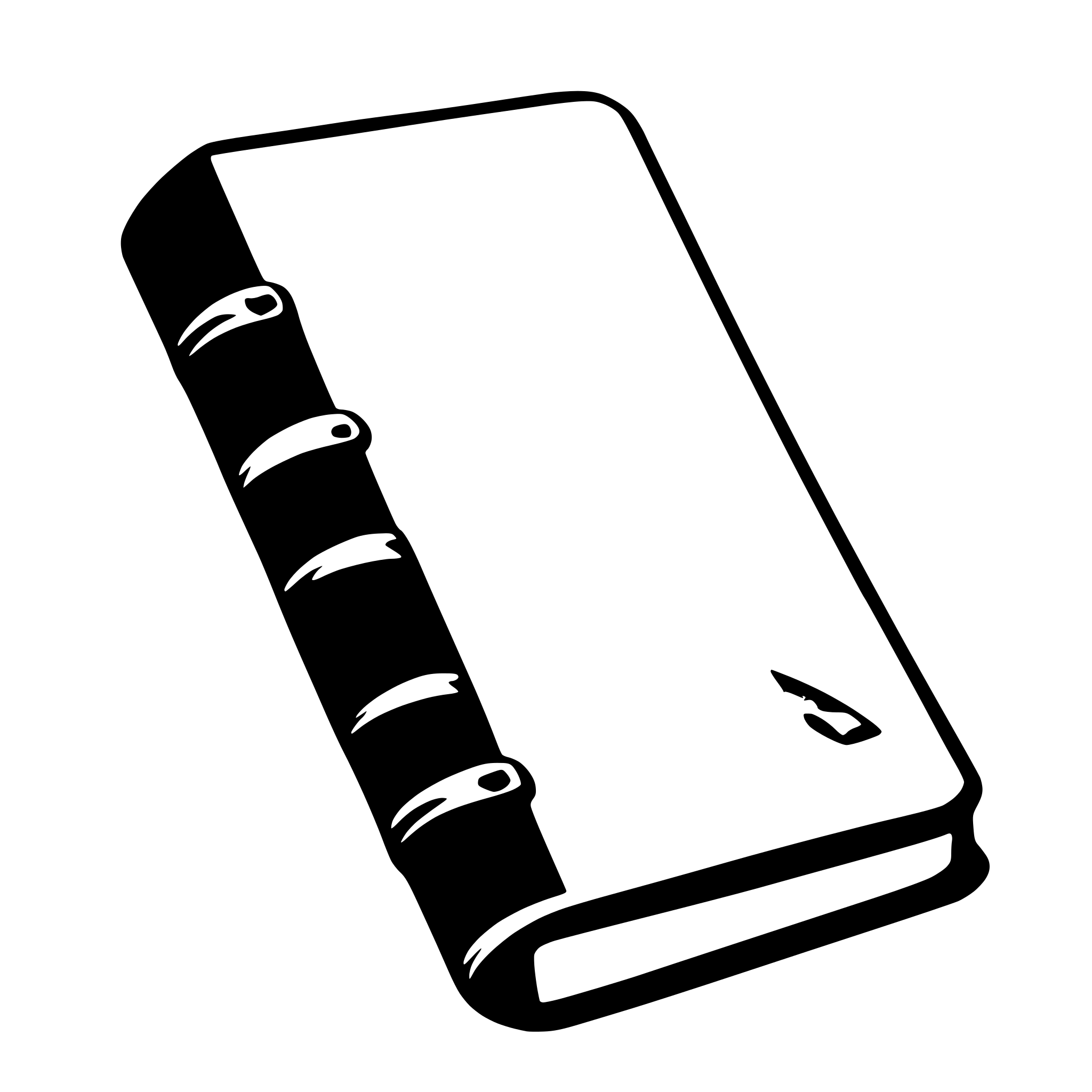 AI-generated SVG of a diary