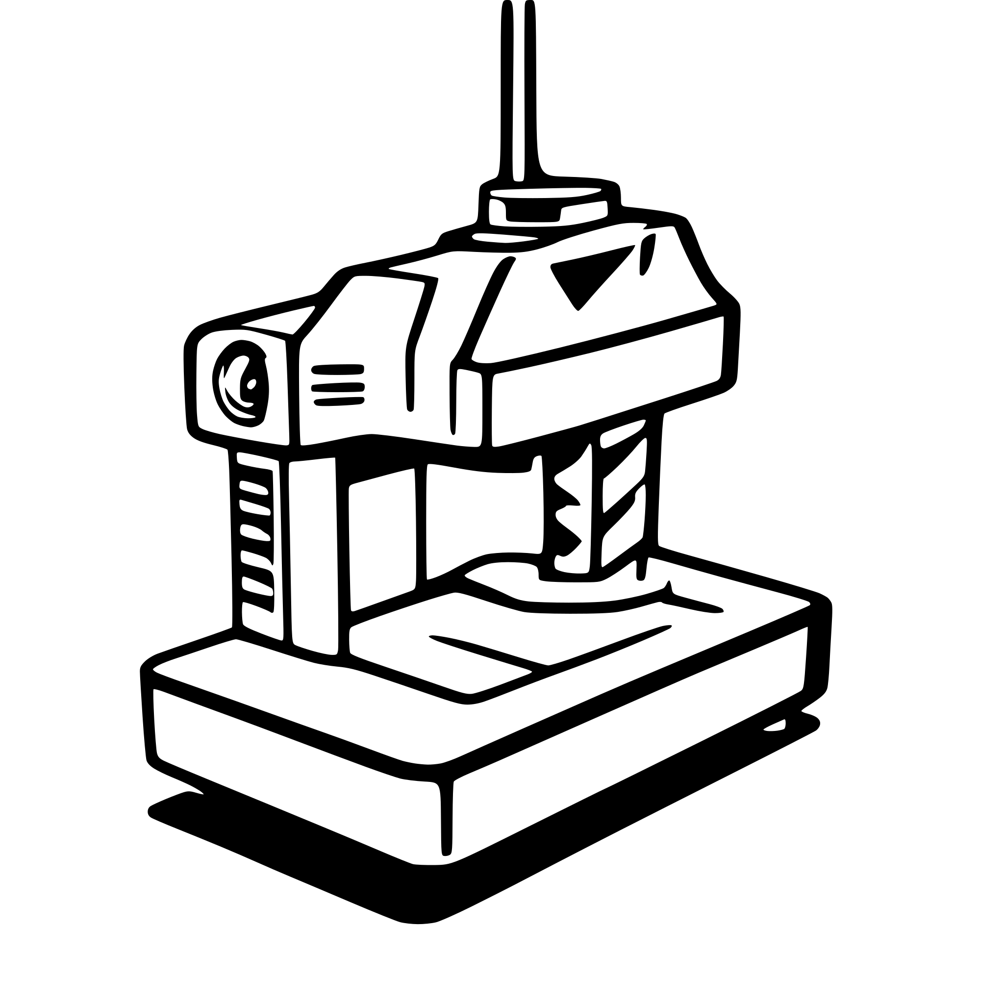 AI-generated SVG of 'a simple wood router'