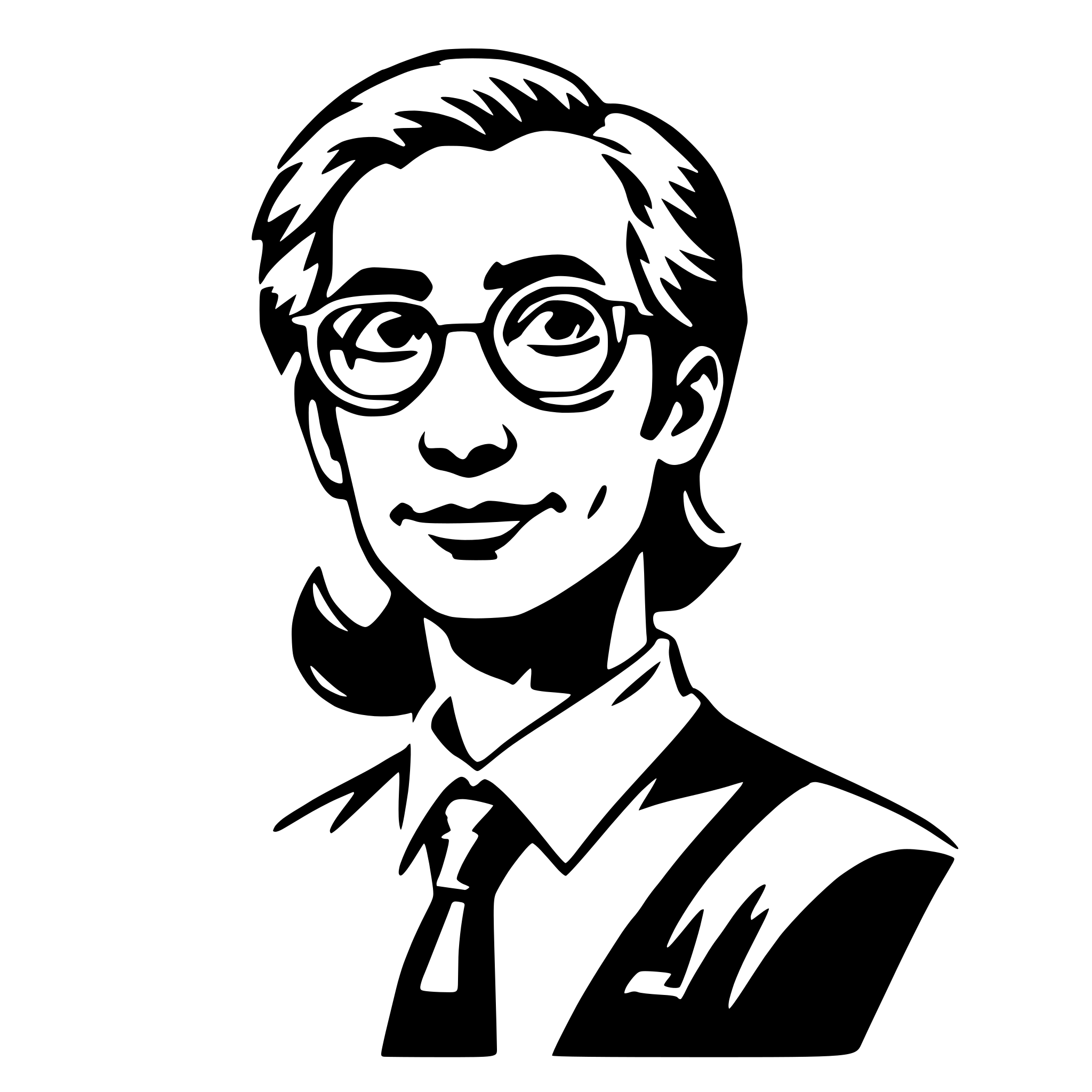 AI-generated SVG of 'professor'