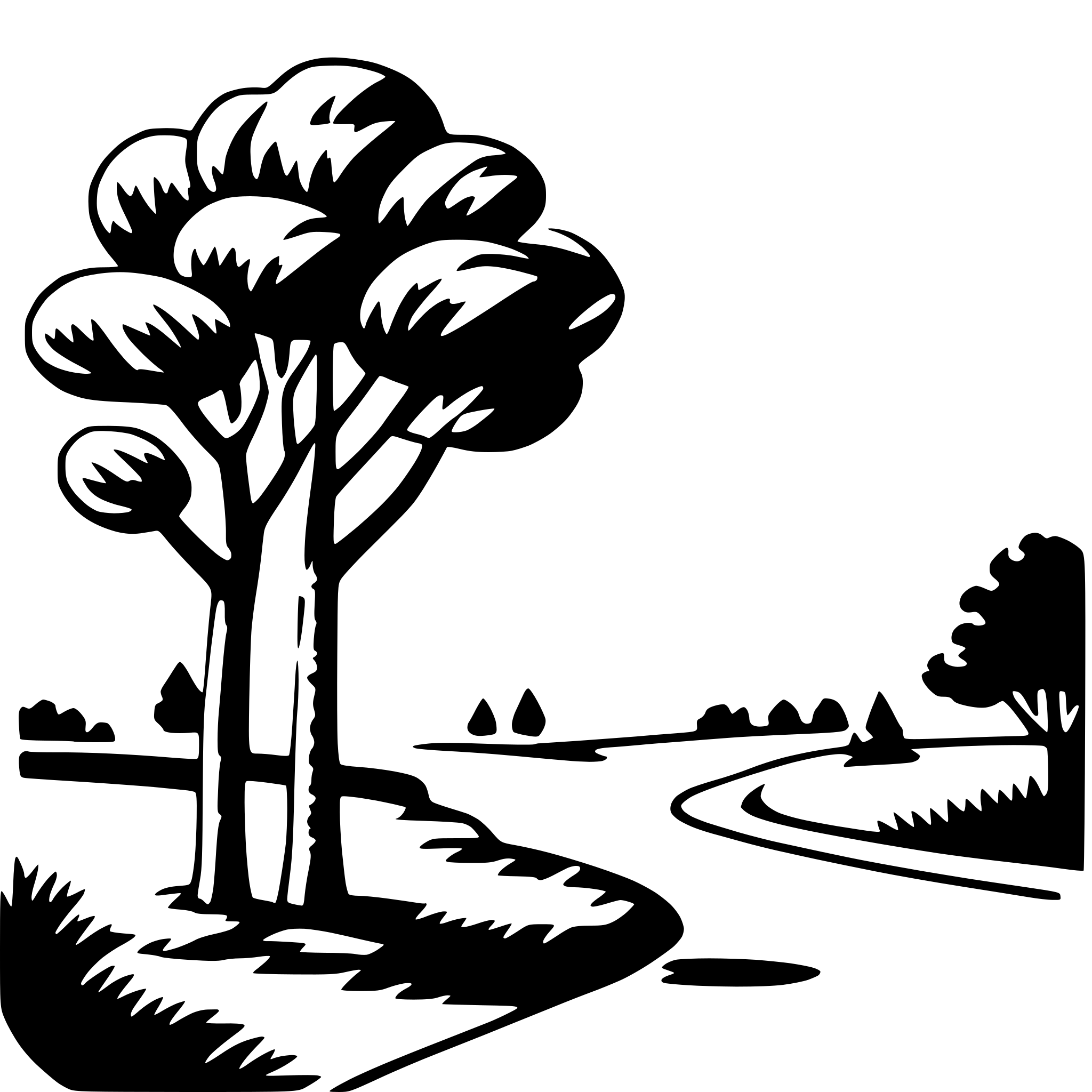 AI-generated SVG of a tempera