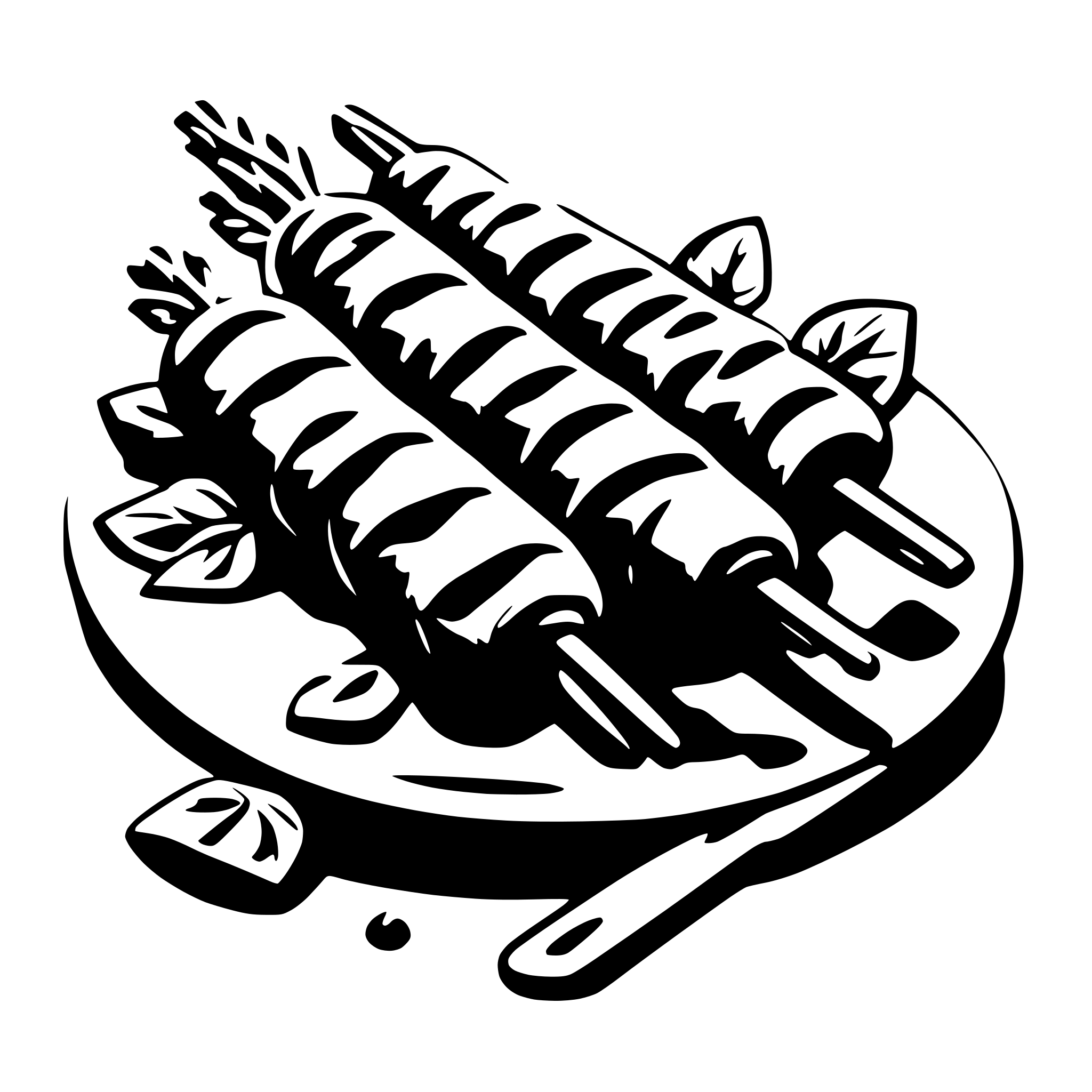 AI-generated SVG of 'kebab'