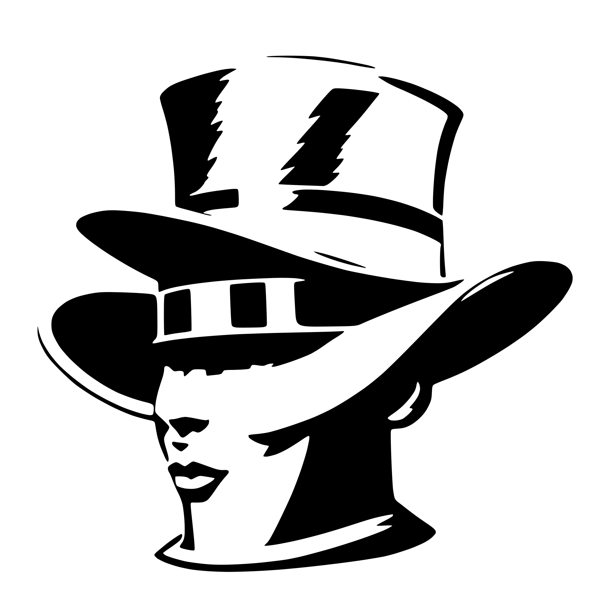 AI-generated SVG of a hat