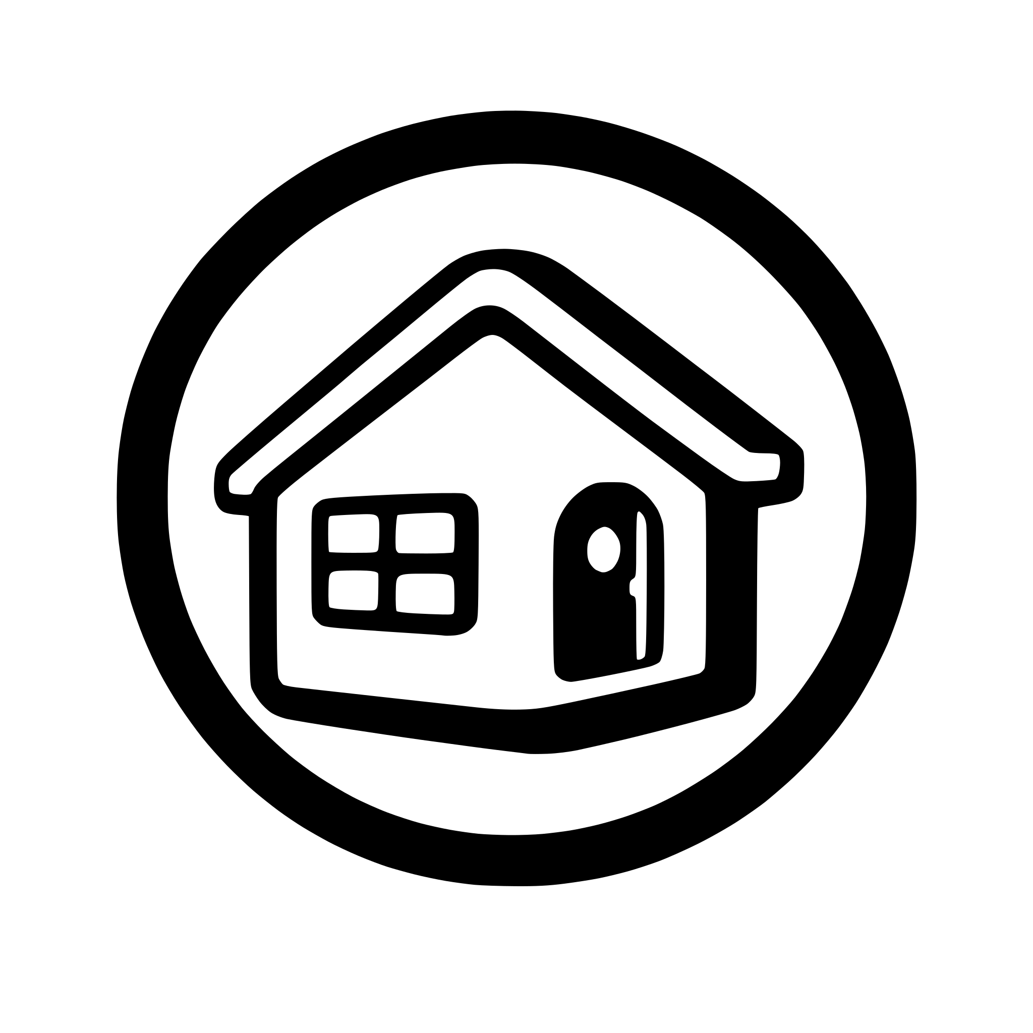 AI-generated SVG of 'Home 2d icon modern'