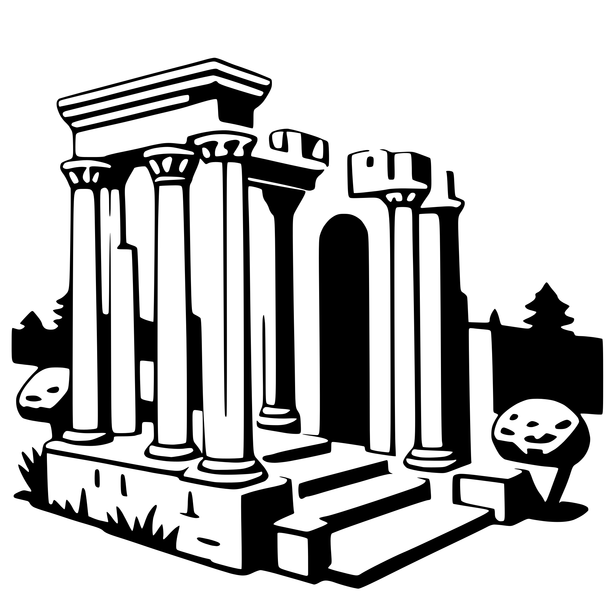 AI-generated SVG of a ephesus