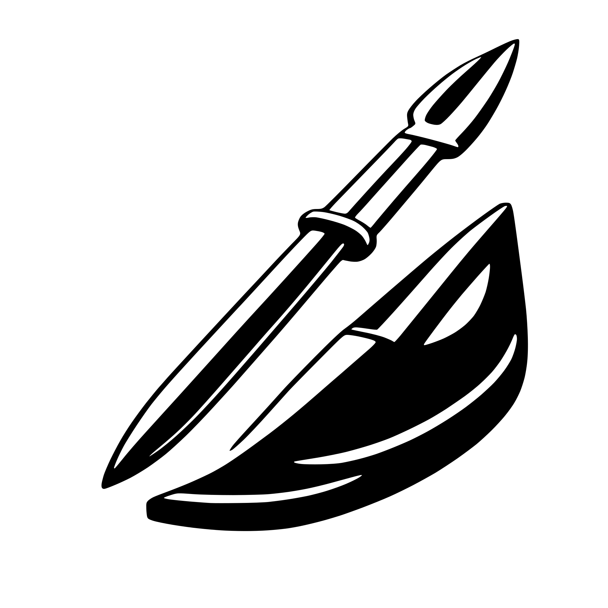 AI-generated SVG of a tong