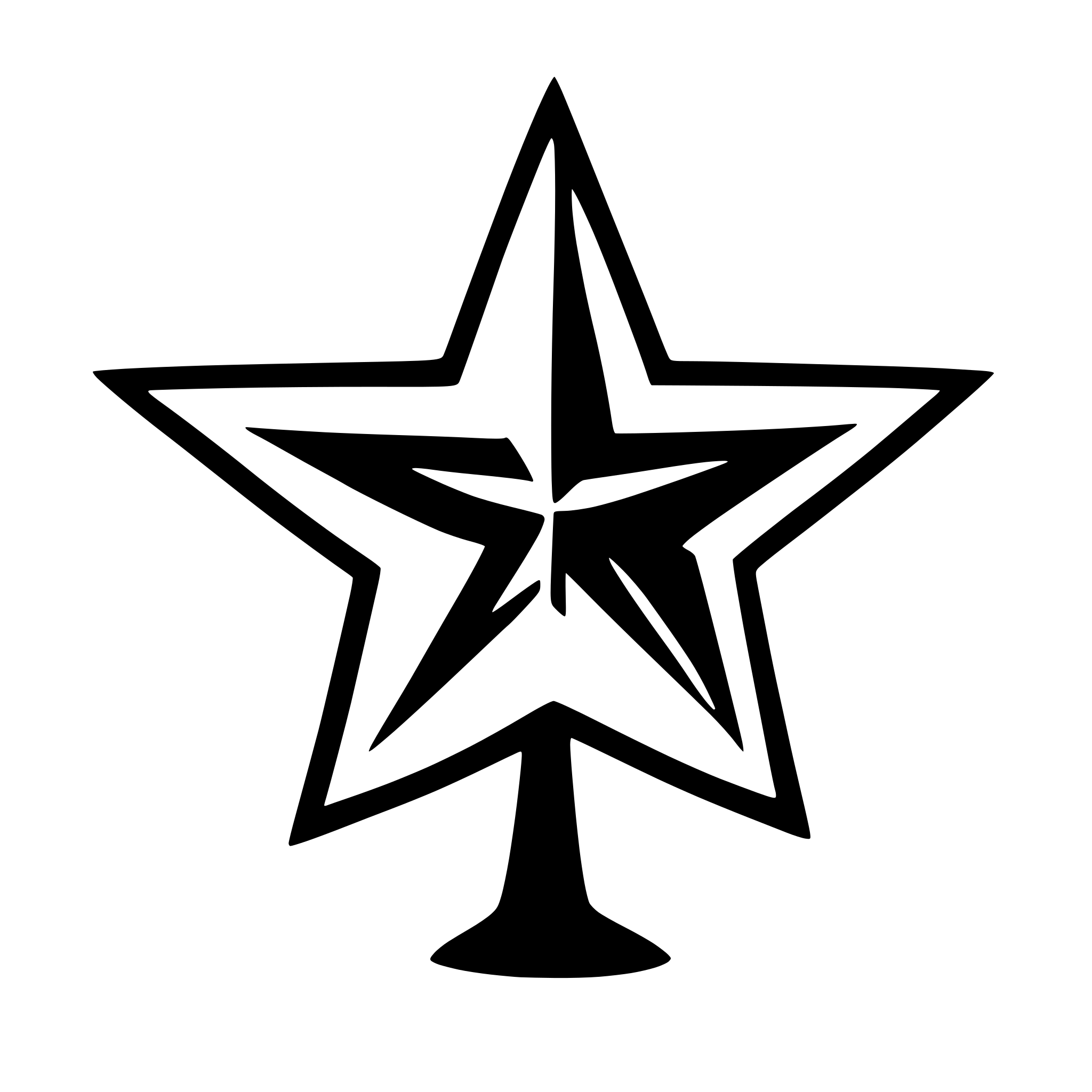 AI-generated SVG of 'star christmas logo'