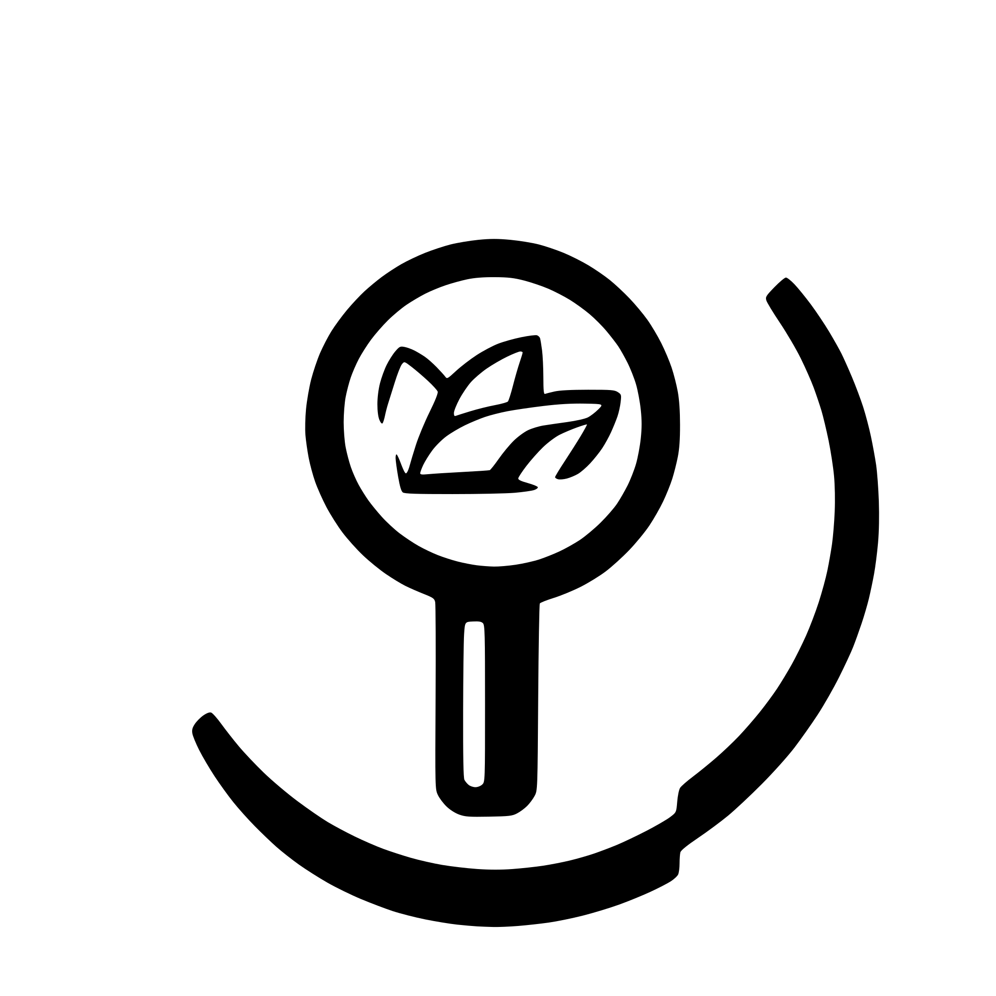 AI-generated SVG of 'search icon'