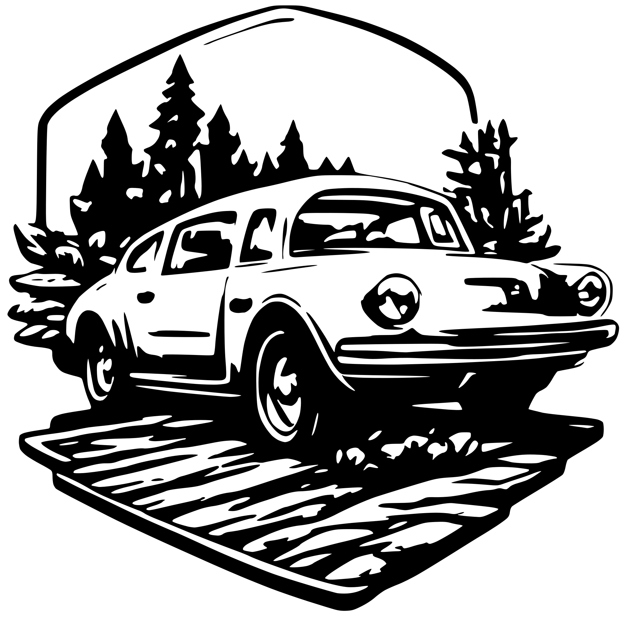AI-generated SVG of 'Auto detailing shop sign'