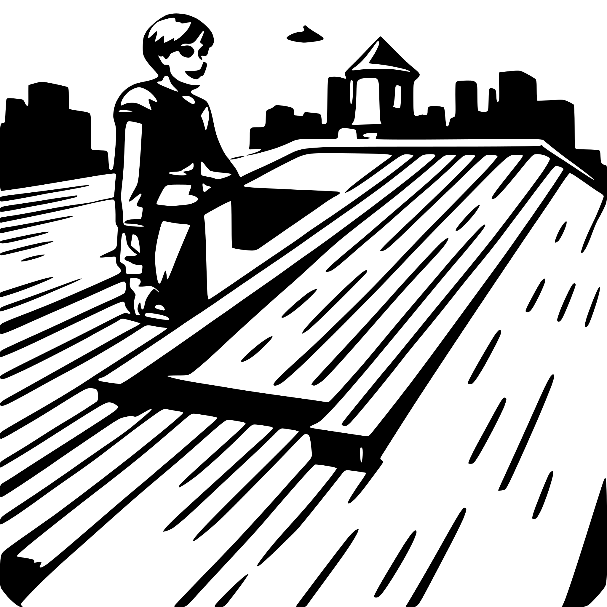 AI-generated SVG of a roof installation
